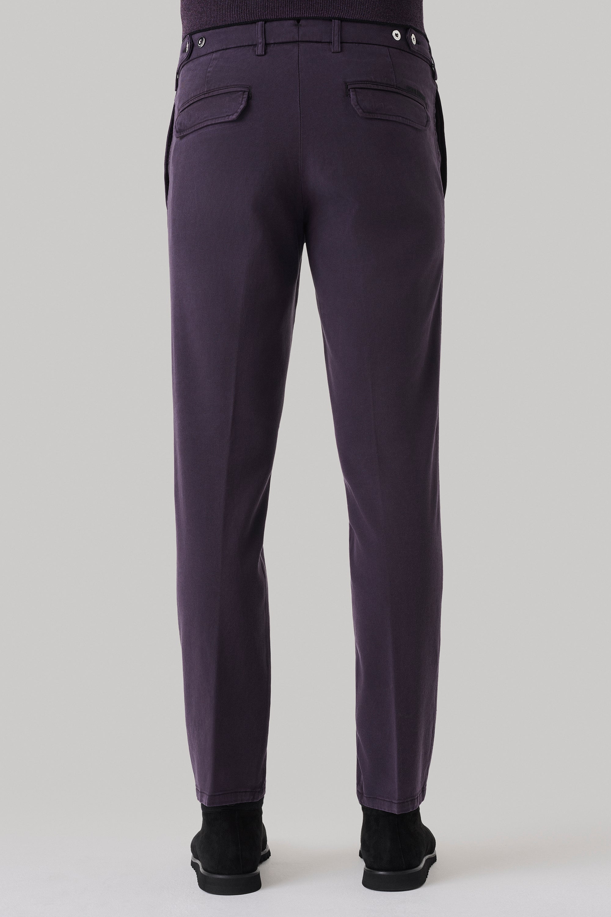 Pantalon en coton stretch