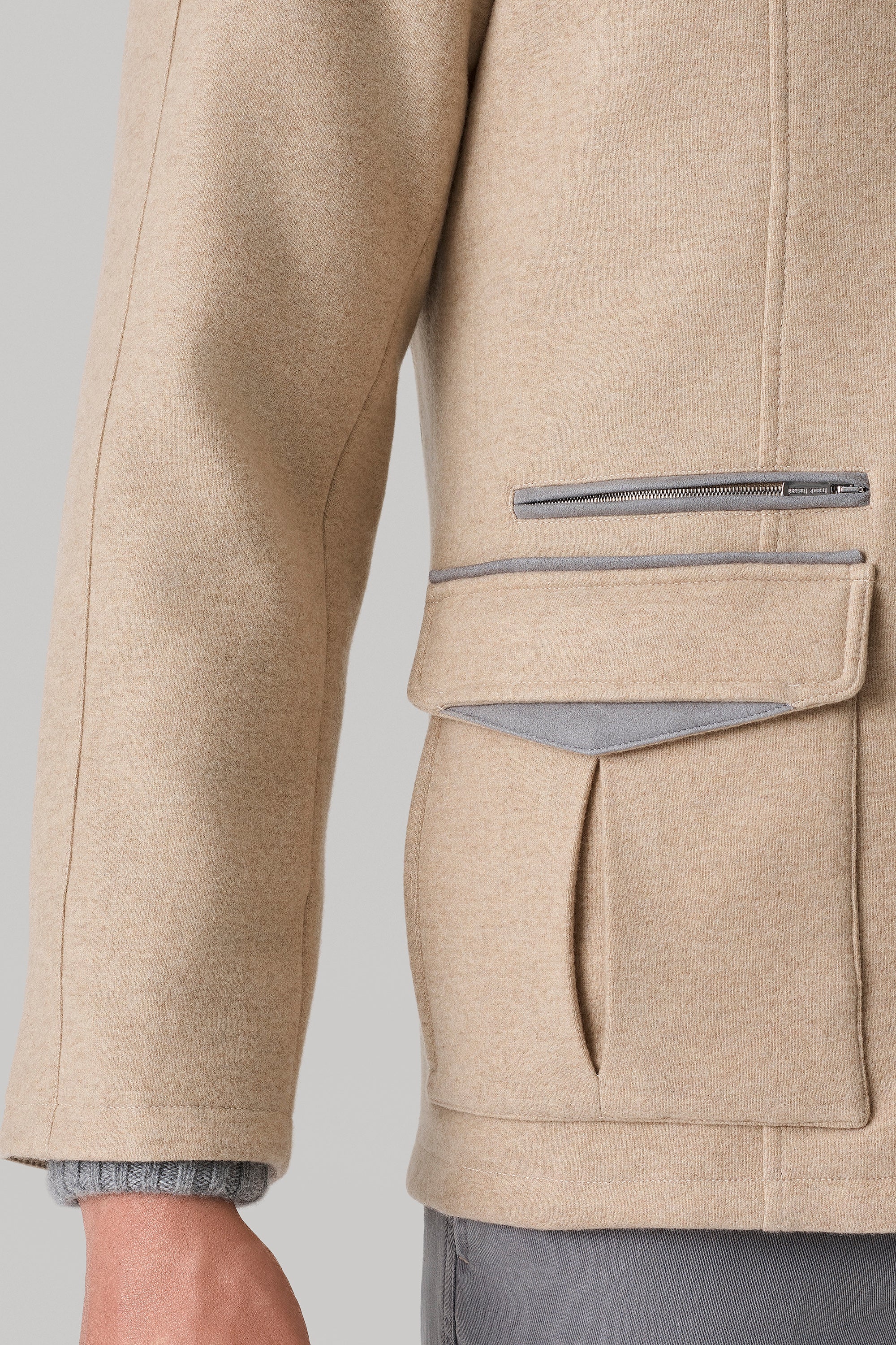 Parka Elvis en ultimum cachemire felt