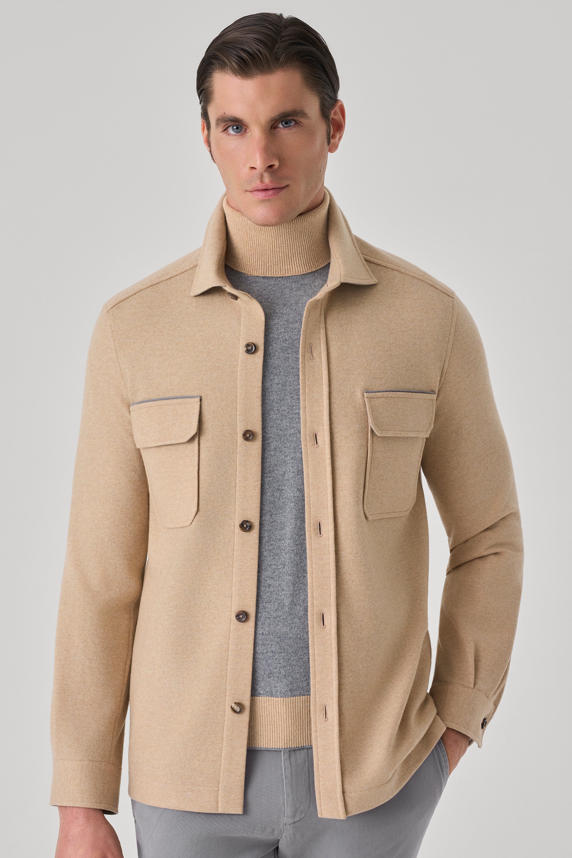 Chemise en ultimum cachemire felt