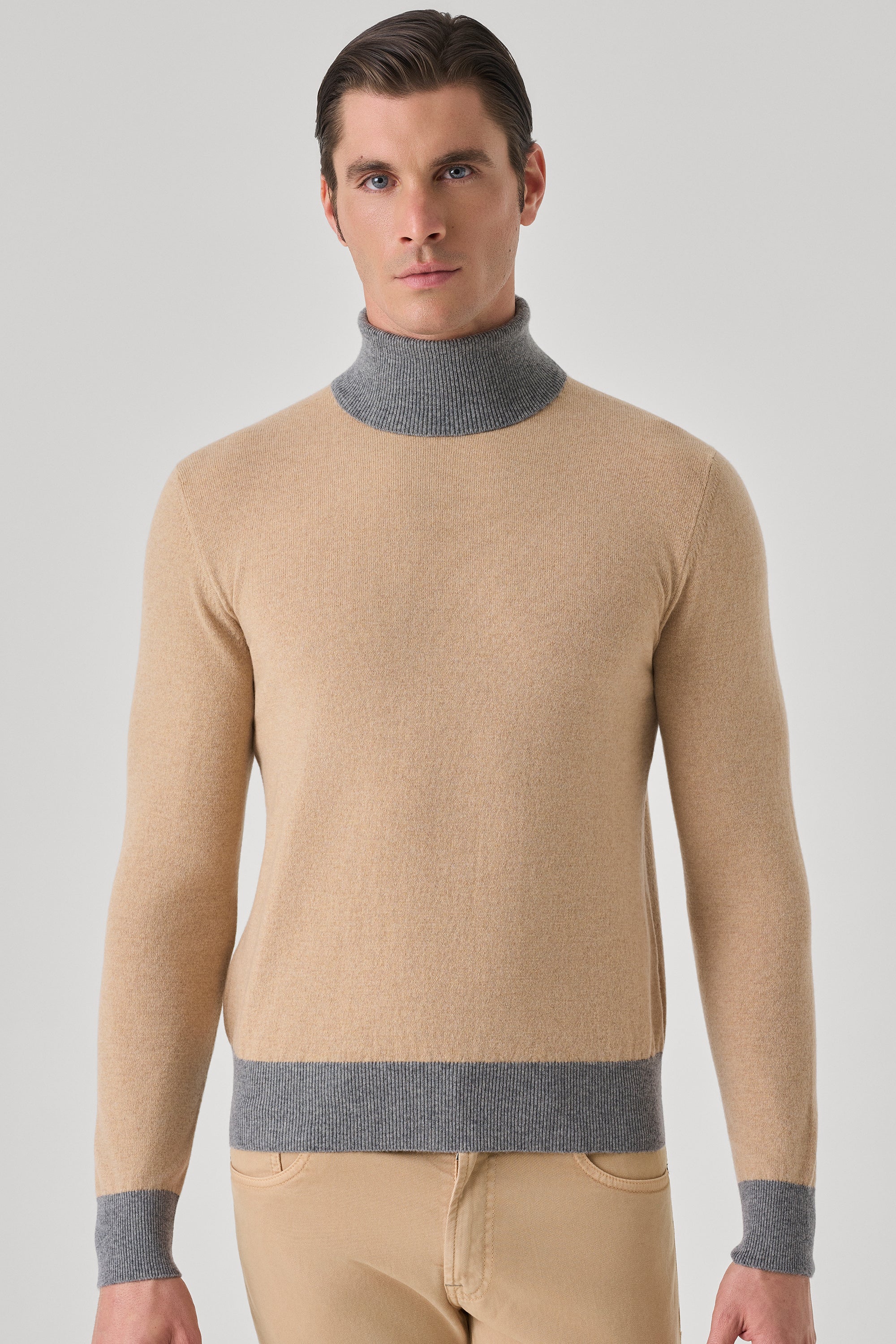 Pull Dolcevita Bicolore
