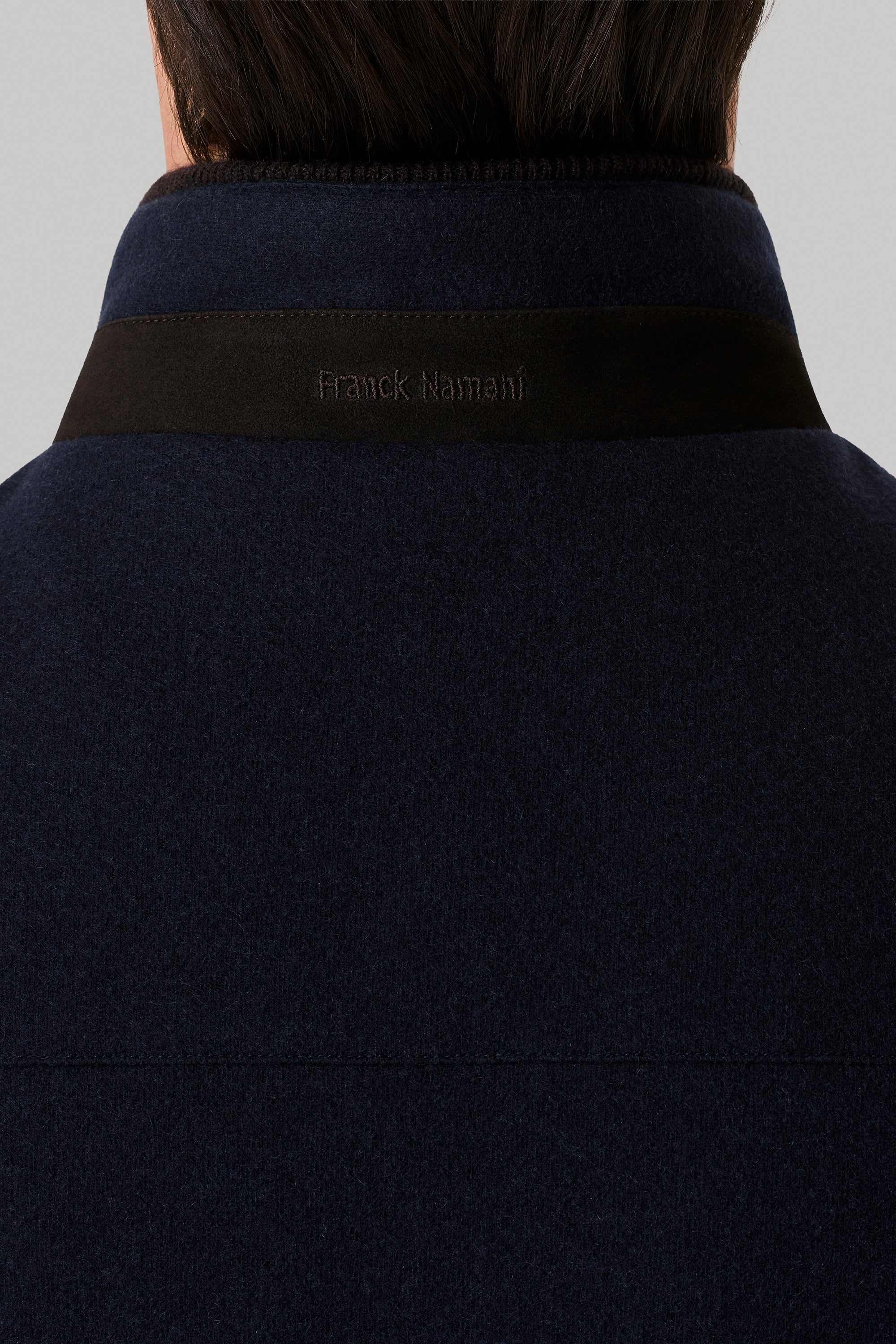 Gilet Tom Réversible en ultimum cachemire felt et silk nylon ultra-light