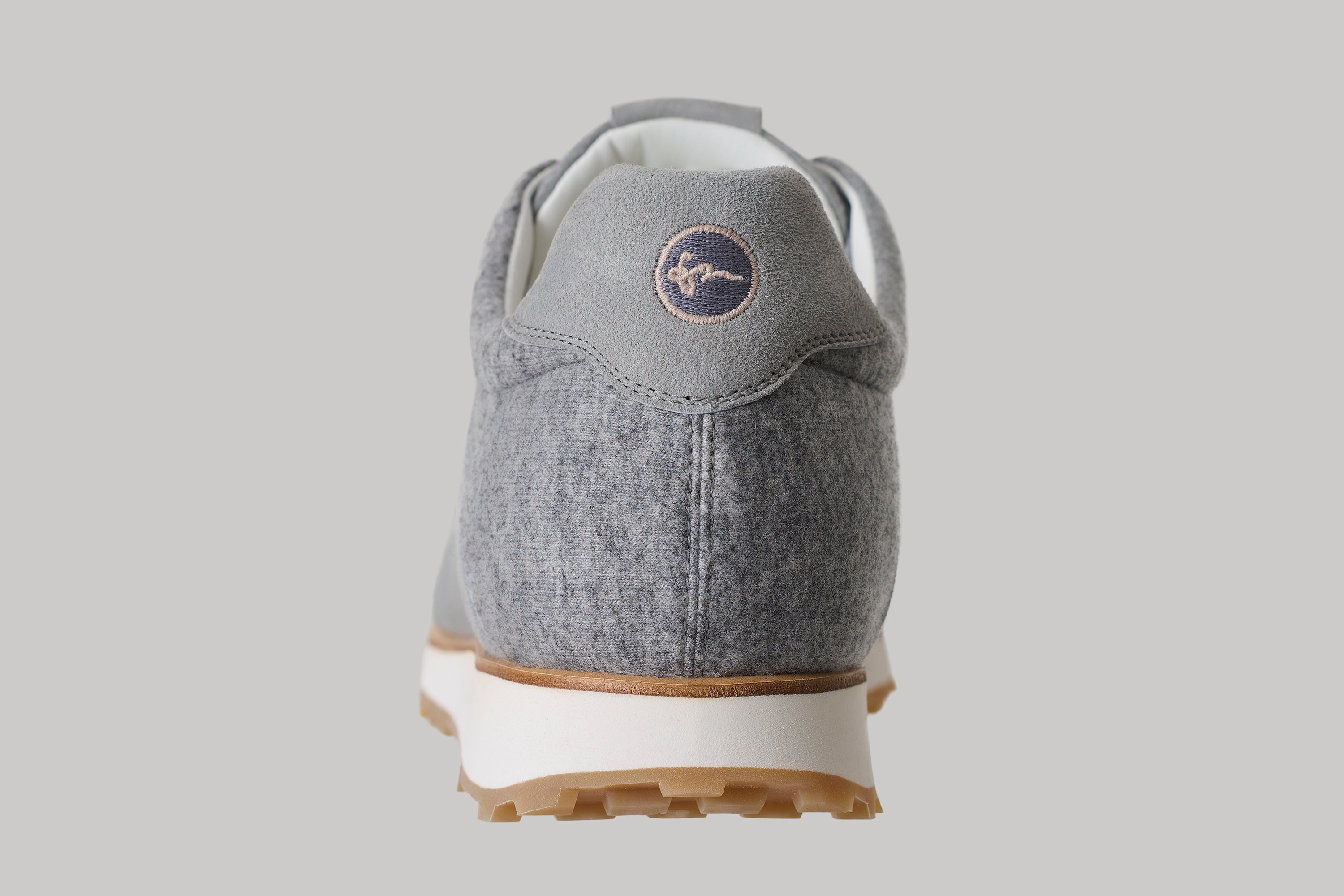 Sneakers Angeles en suède et cachemire felt