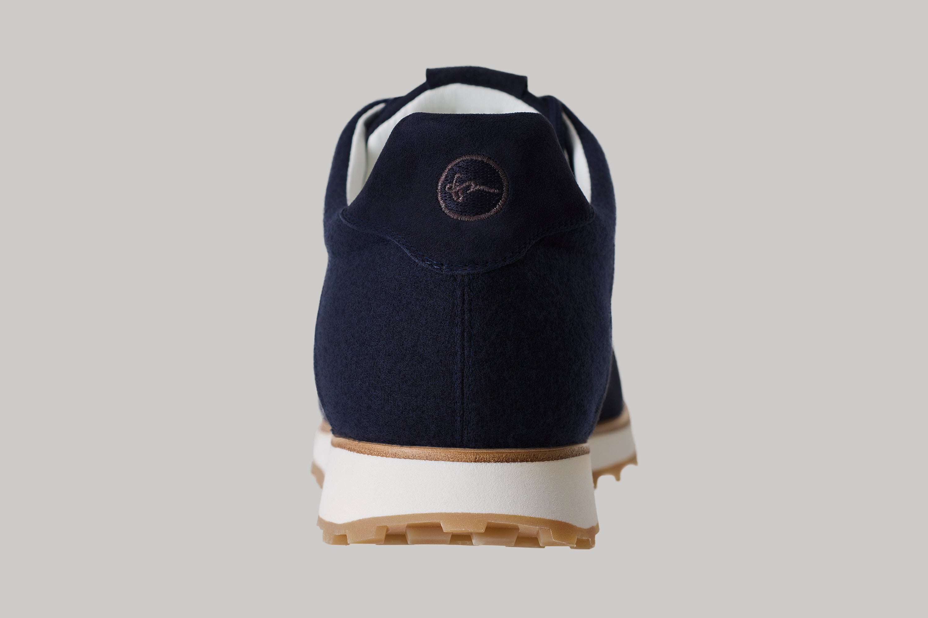 Sneakers Angeles en suède et cachemire felt