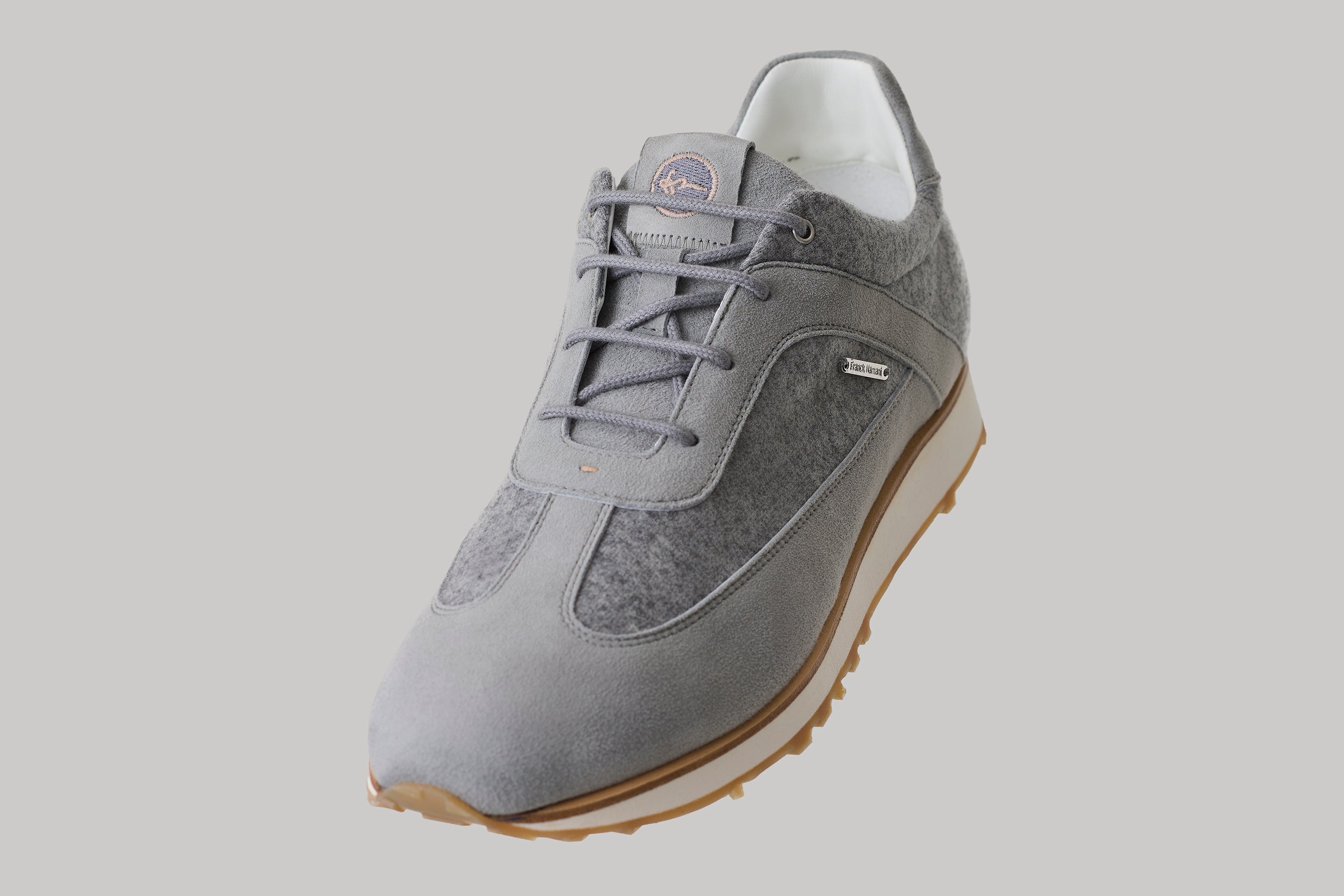 Sneakers Angeles en suède et cachemire felt