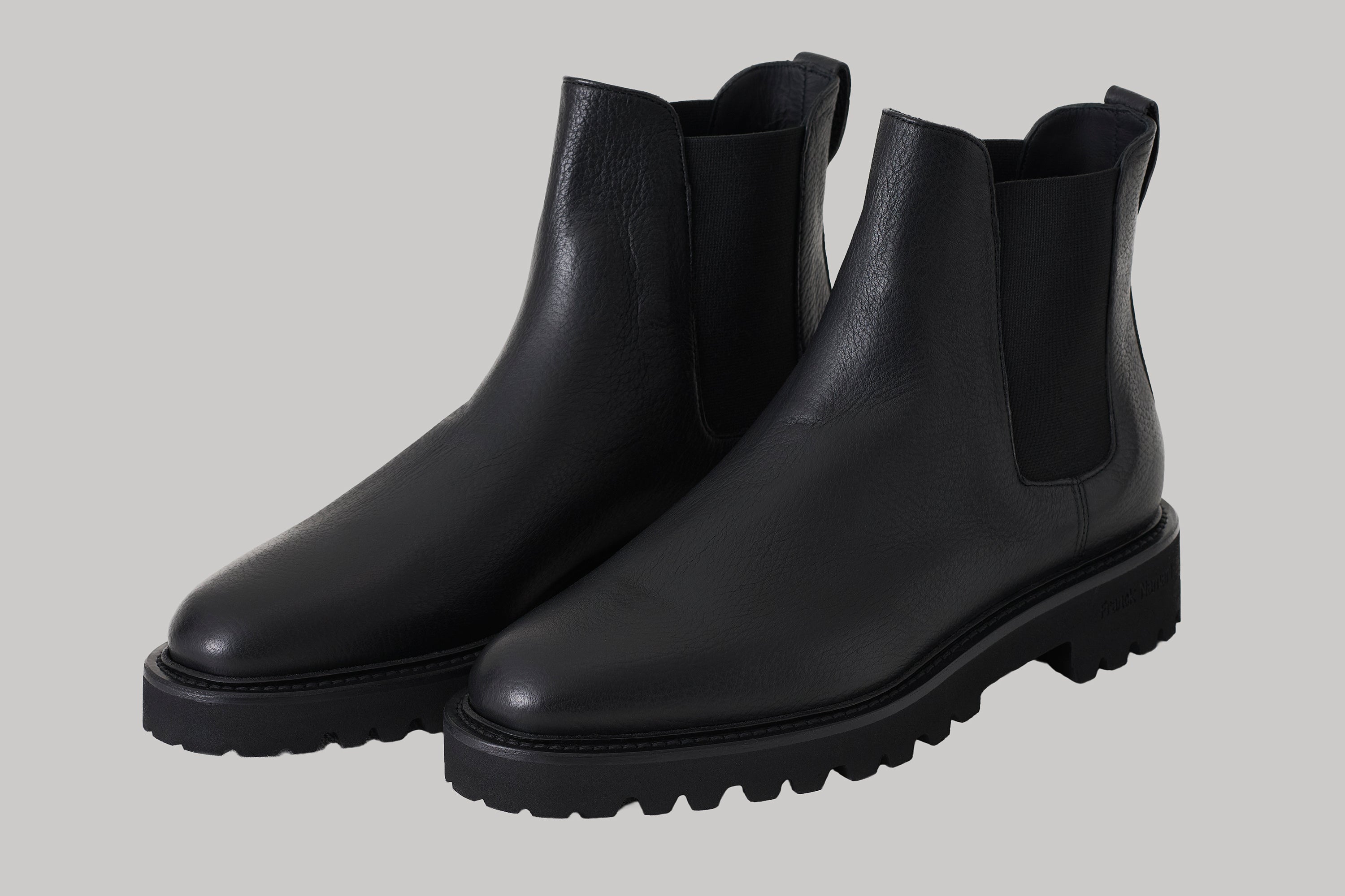 Boots Beatle en cuir de cerf