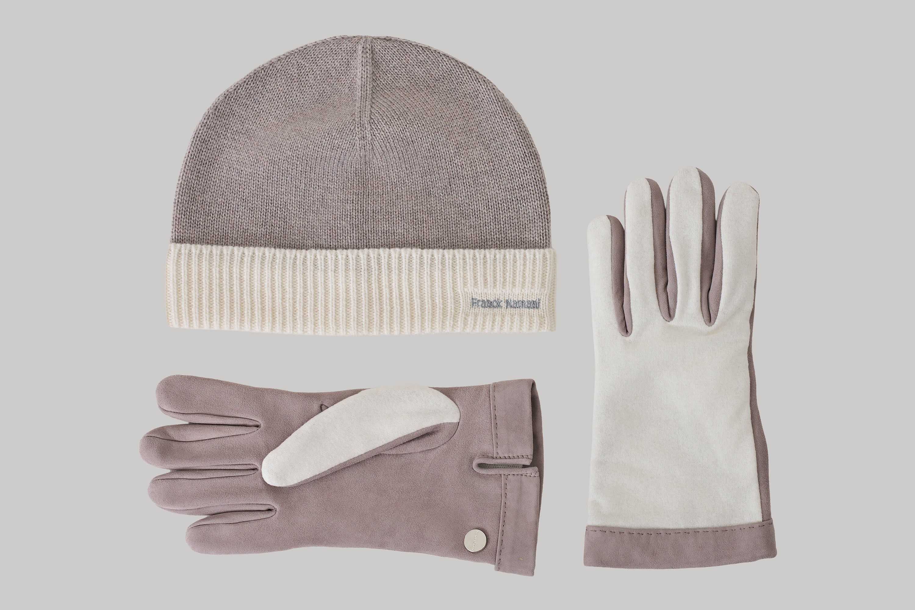 Ultimum cashmere® felt and suede gloves