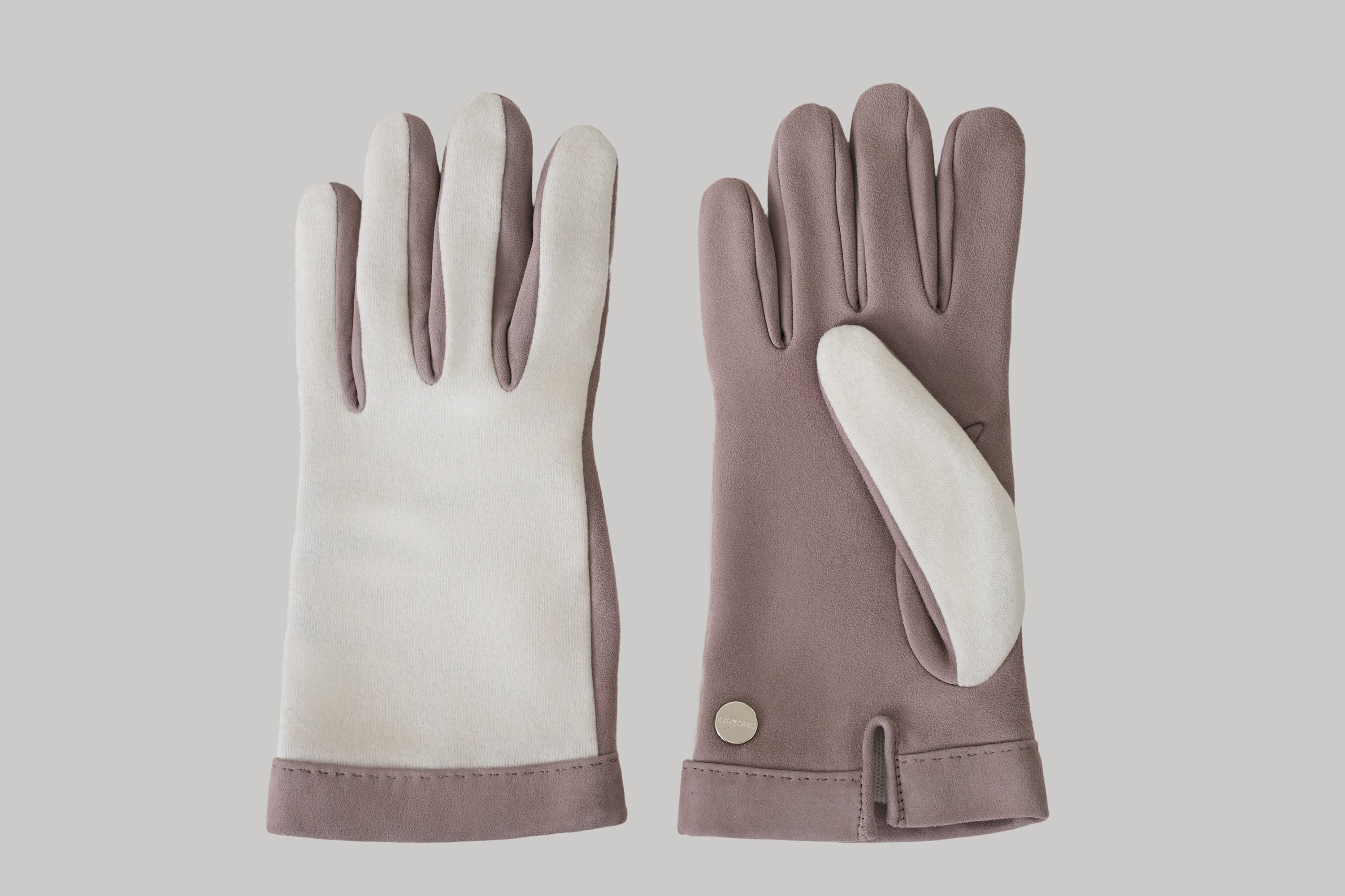 Ultimum cashmere® felt and suede gloves