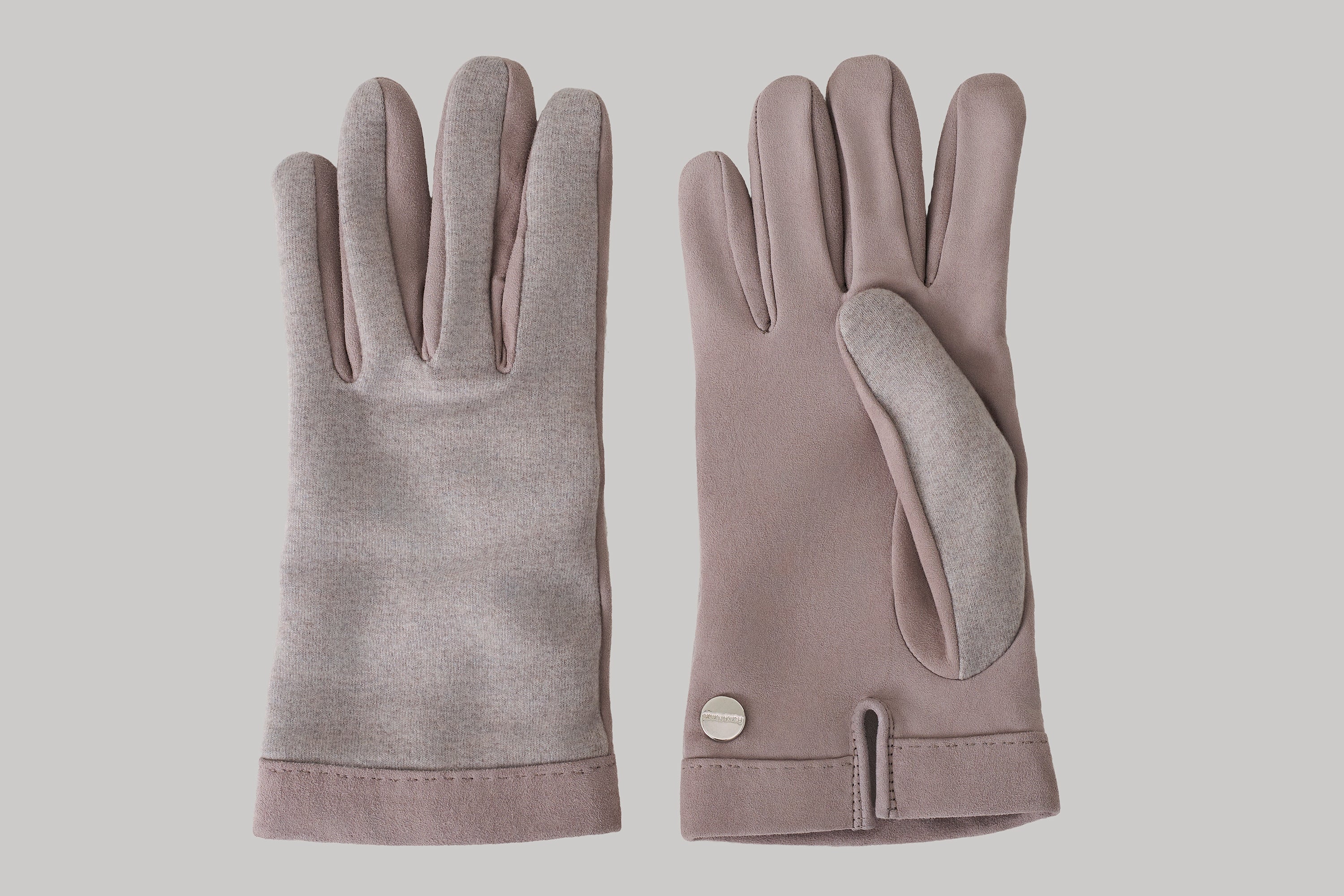 Ultimum cashmere® felt and suede gloves