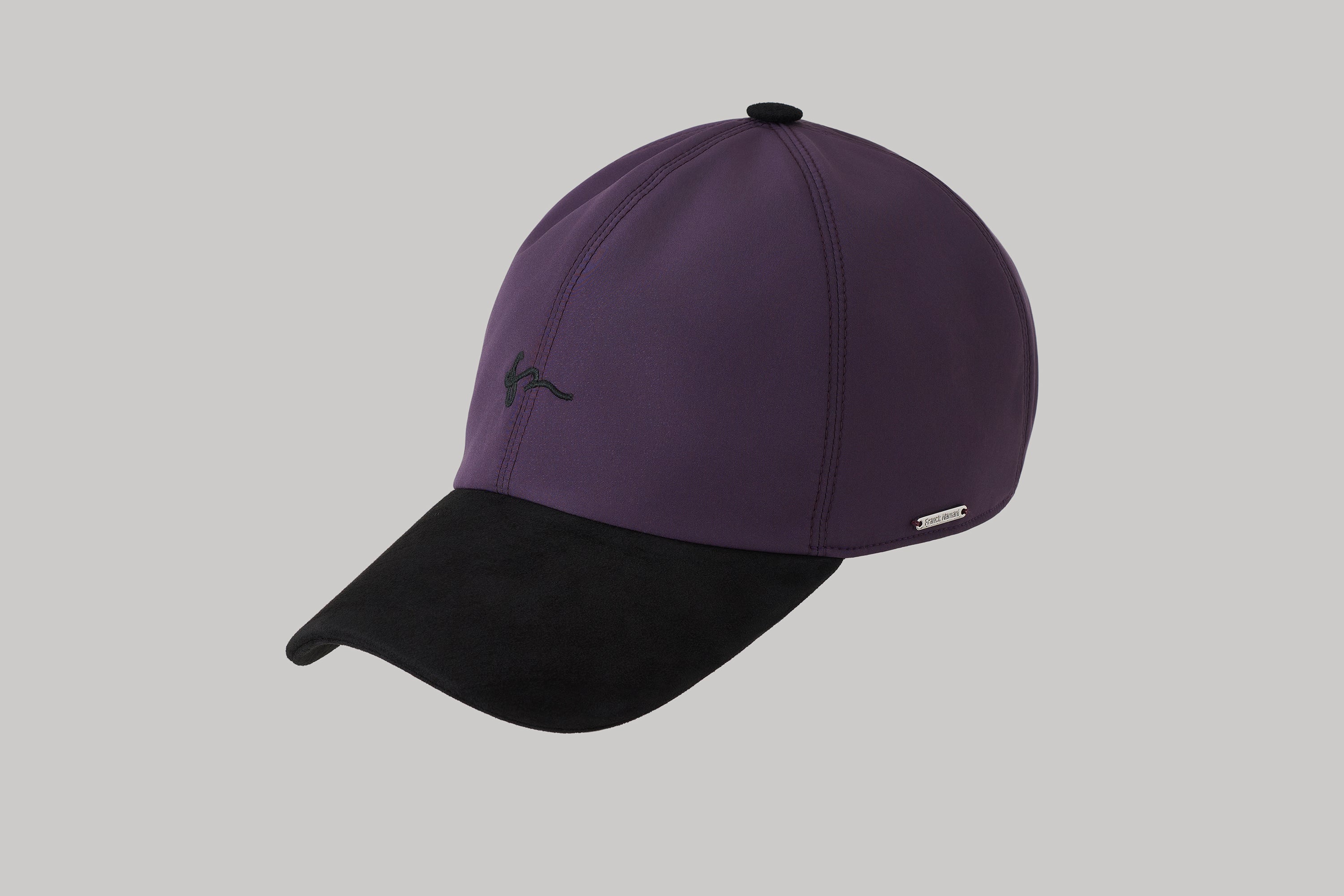 Casquette Baseball en suède et silk nylon ultra-light