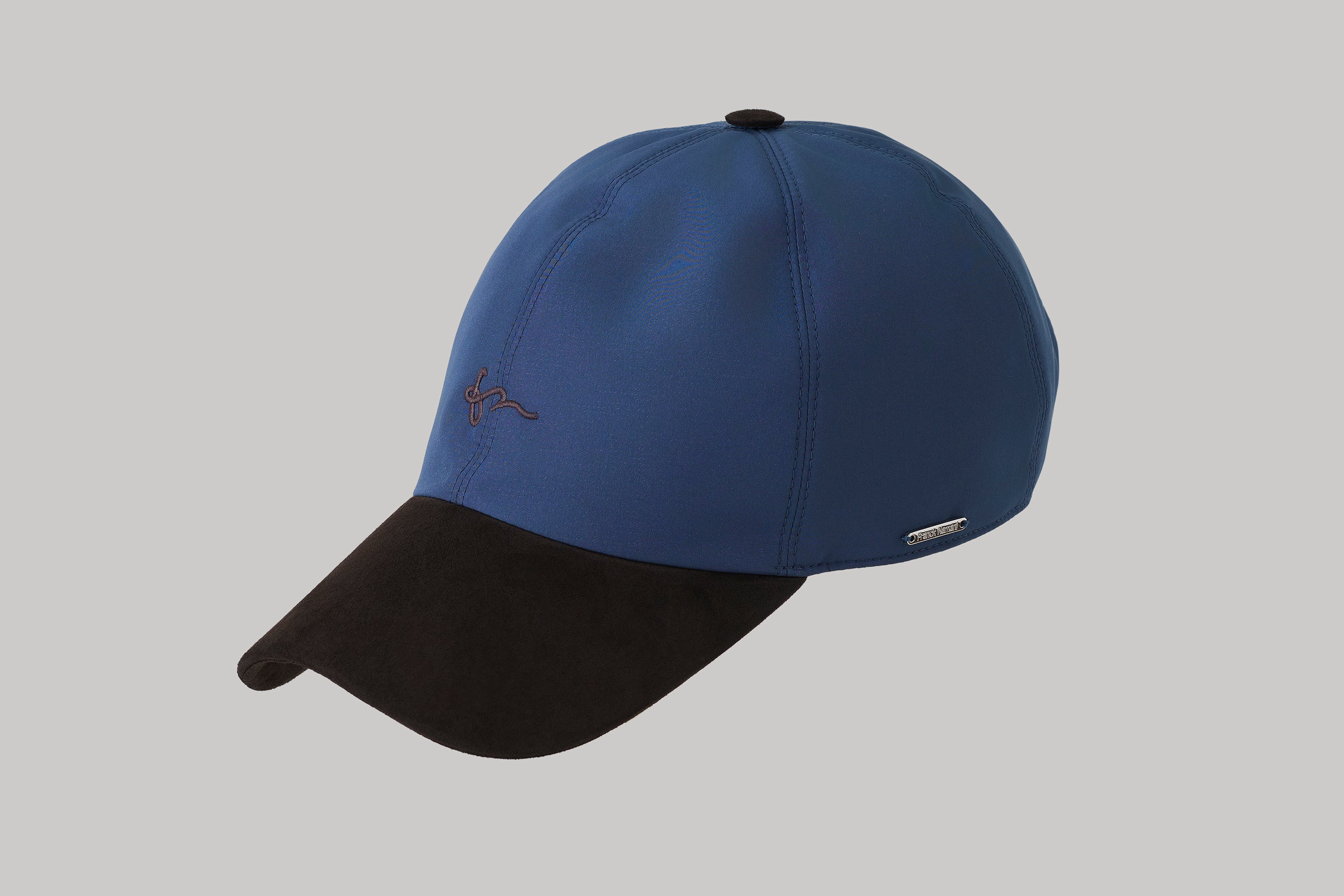 Casquette Baseball en suède et silk nylon ultra-light