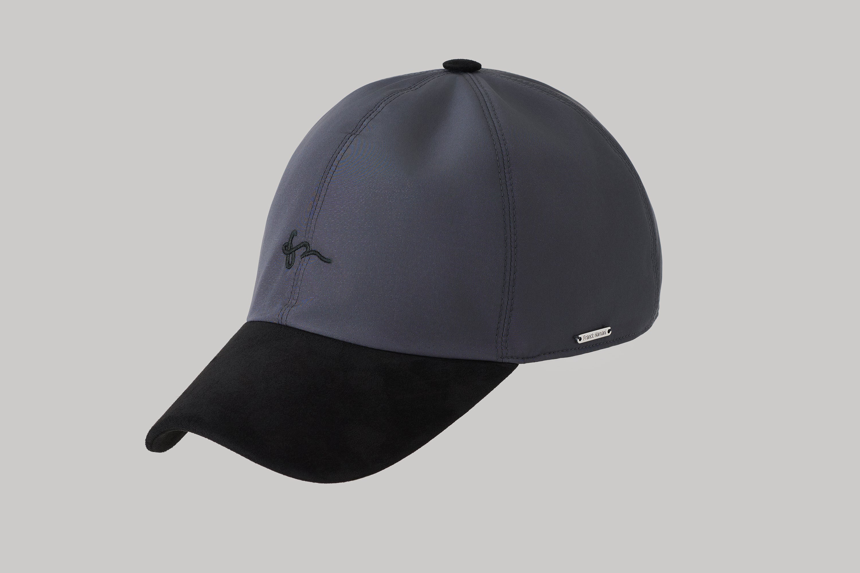 Casquette Baseball en suède et silk nylon ultra-light
