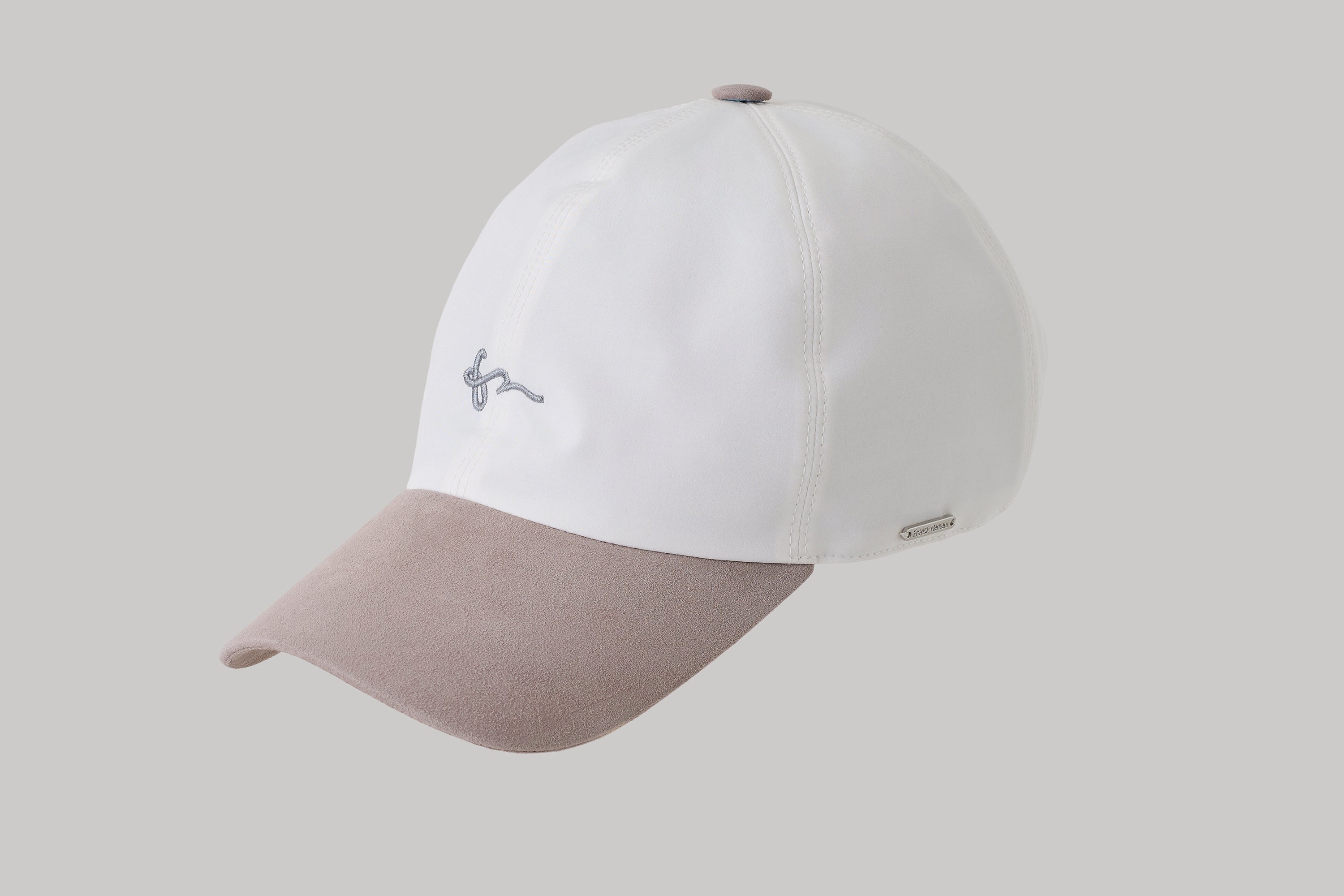 Casquette Baseball en suède et silk nylon ultra-light
