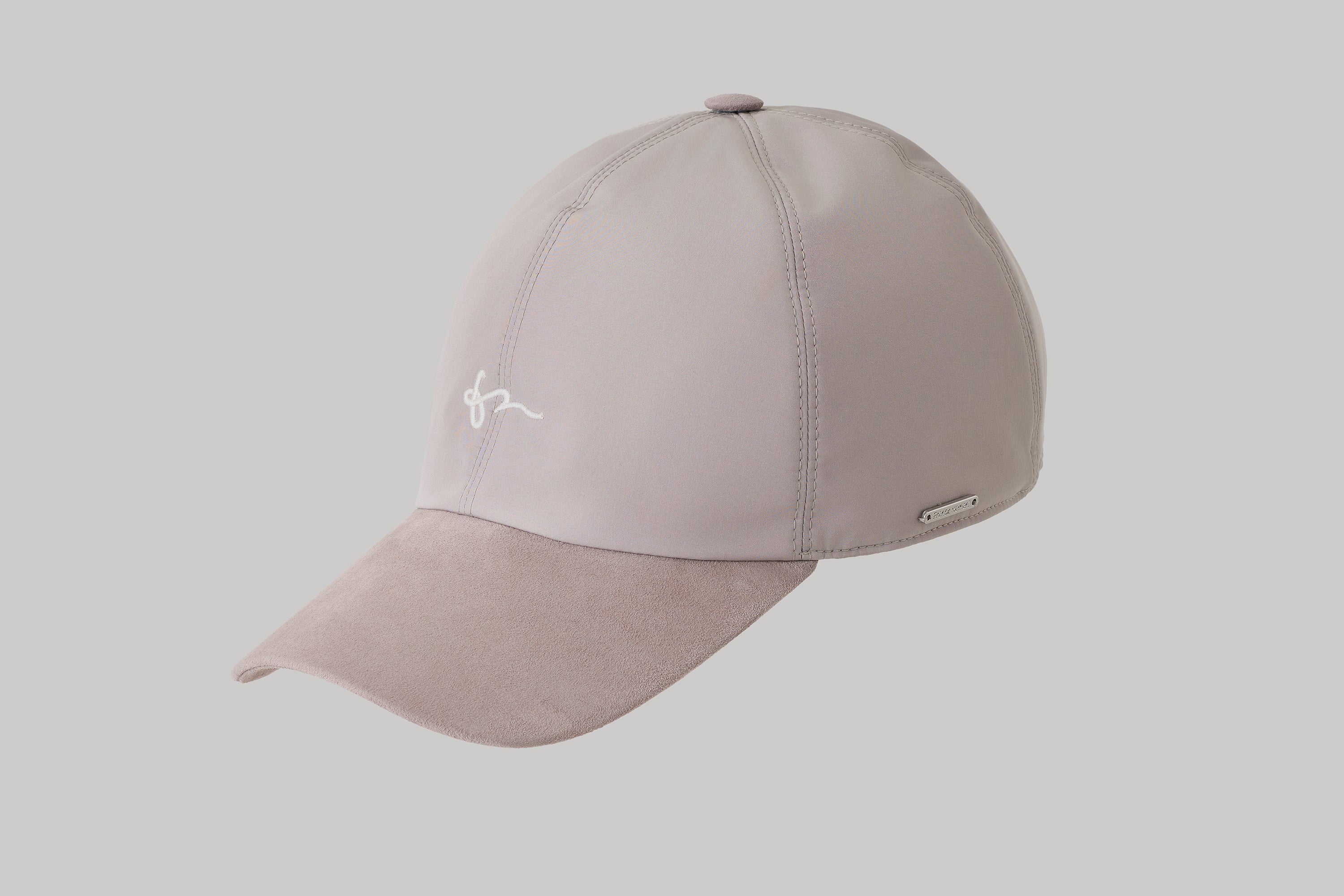 Casquette Baseball en suède et silk nylon ultra-light