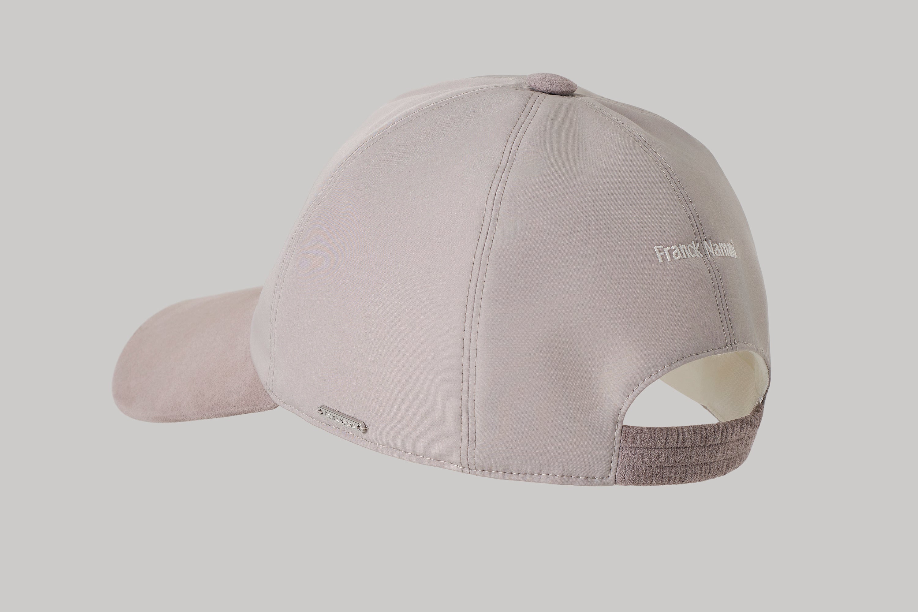 Casquette Baseball en suède et silk nylon ultra-light