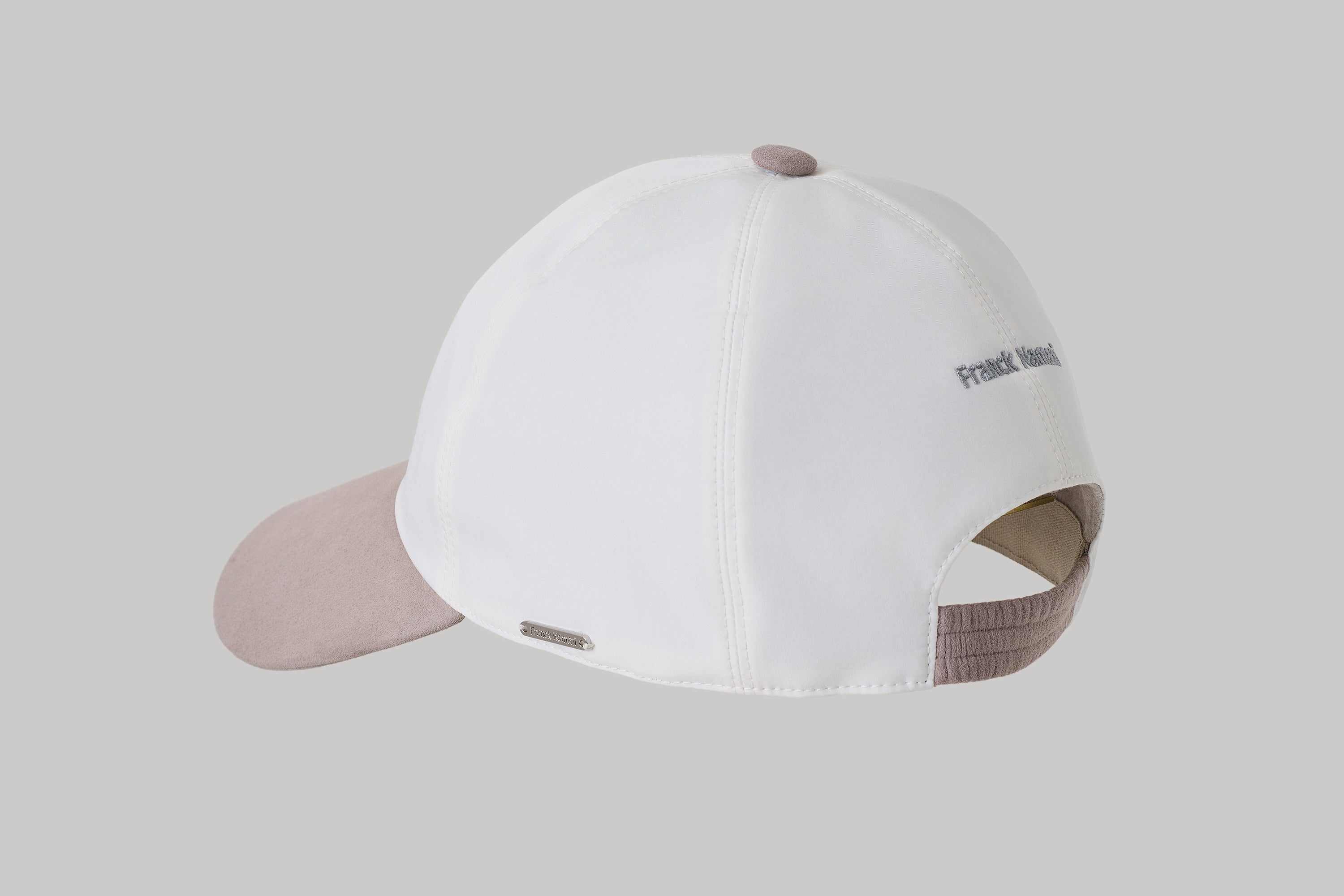 Casquette Baseball en suède et silk nylon ultra-light
