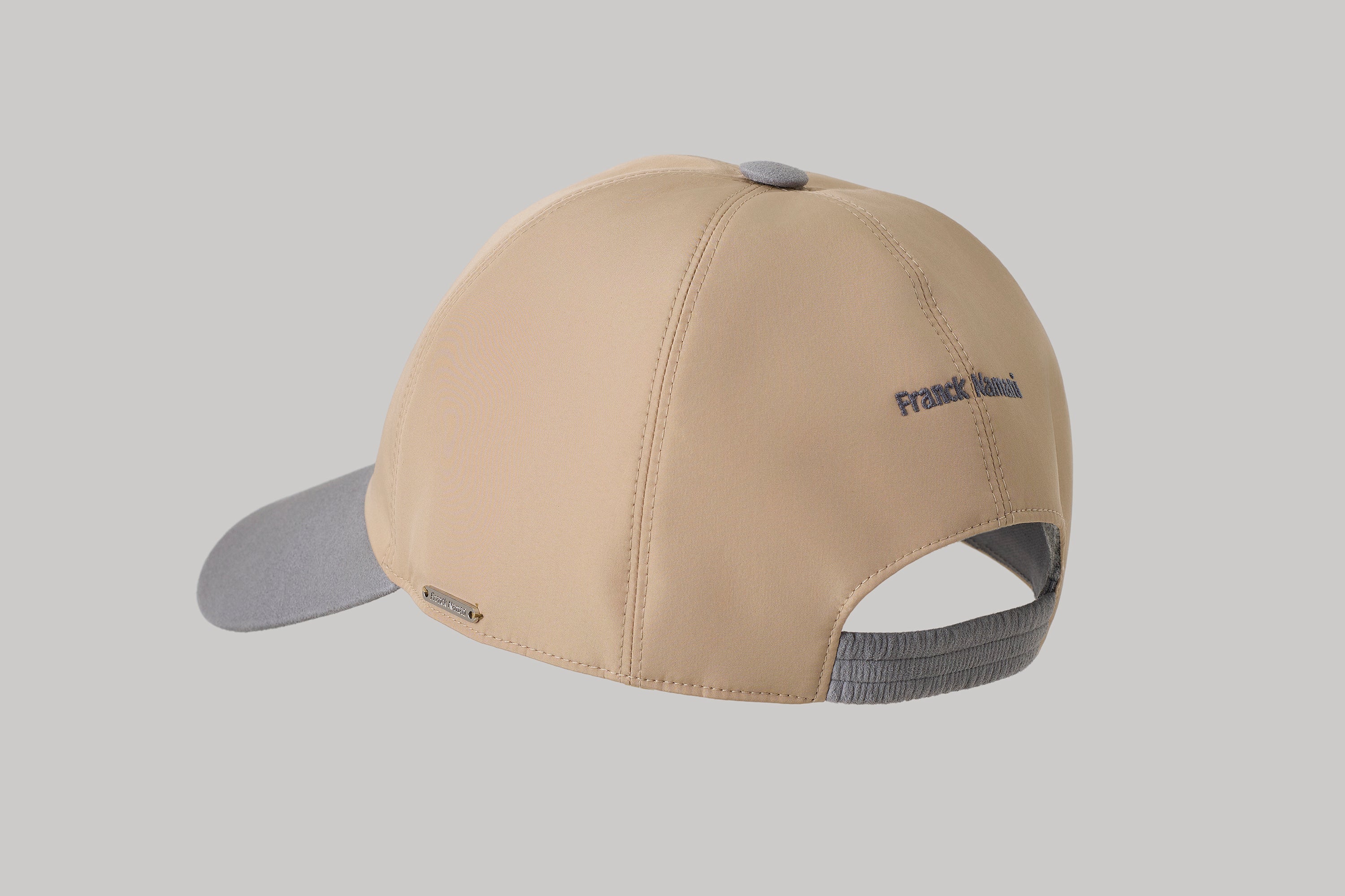 Casquette Baseball en suède et silk nylon ultra-light