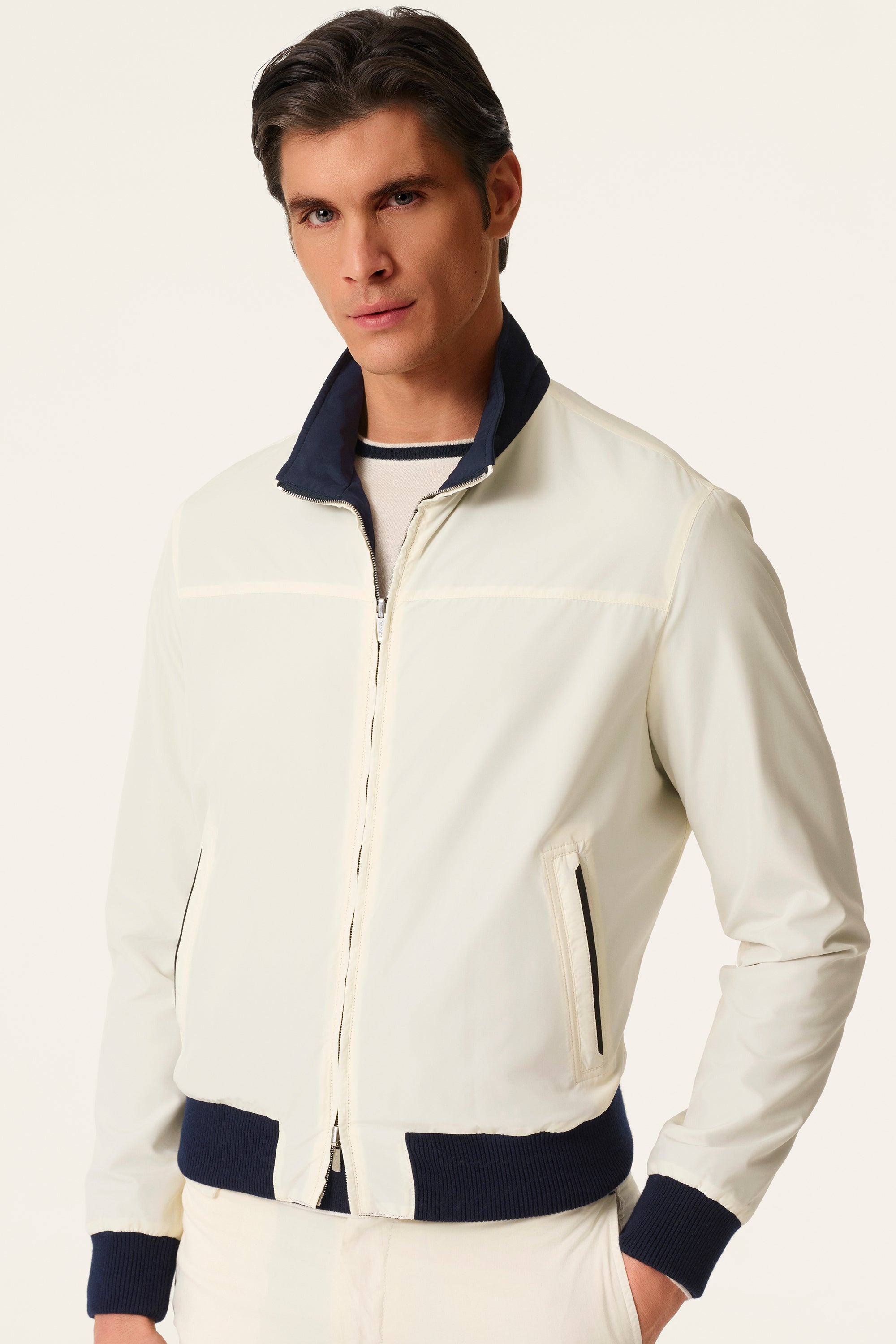 Blouson réversible en silk nylon ultra-light CONFORT