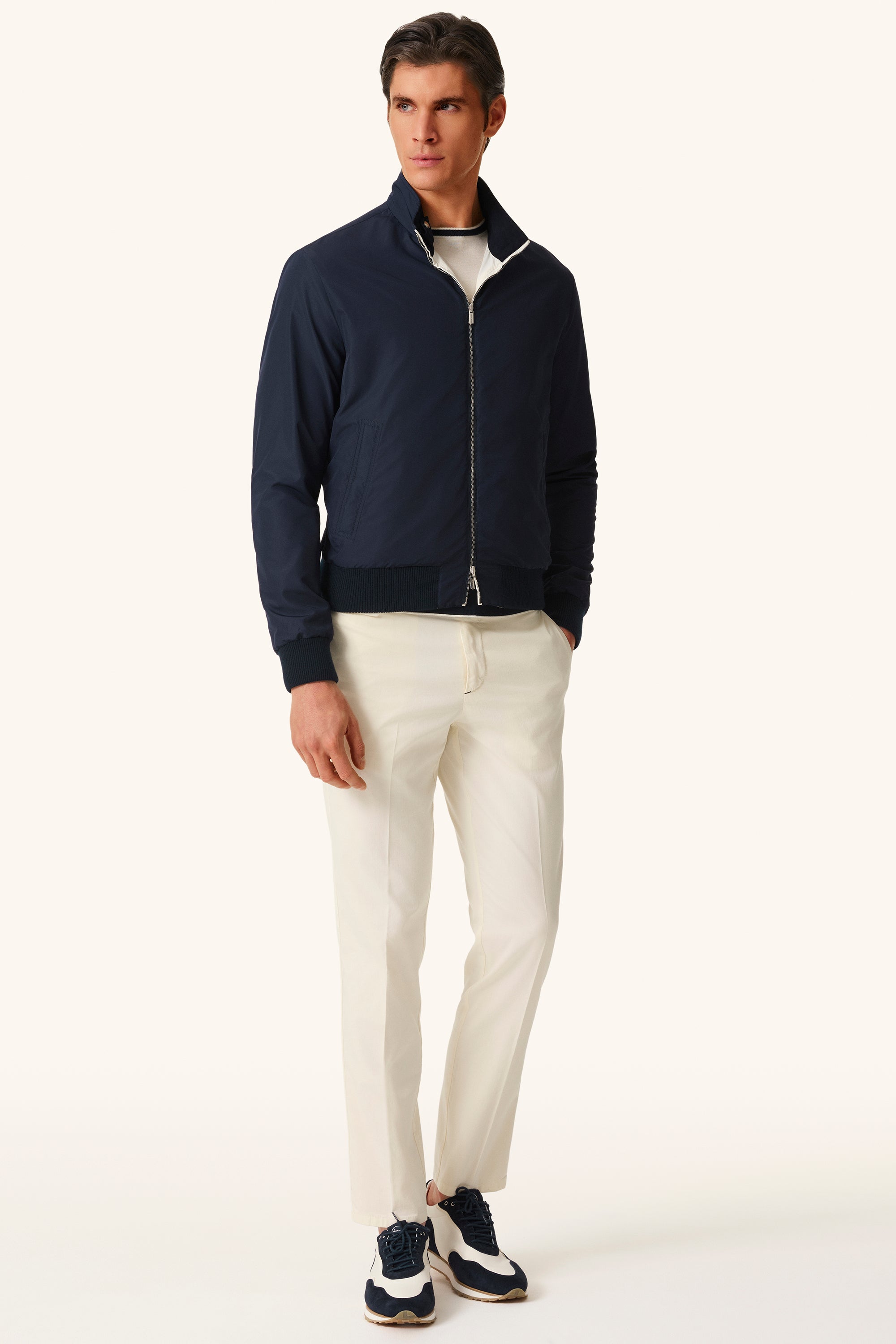 Blouson réversible en silk nylon ultra-light CONFORT