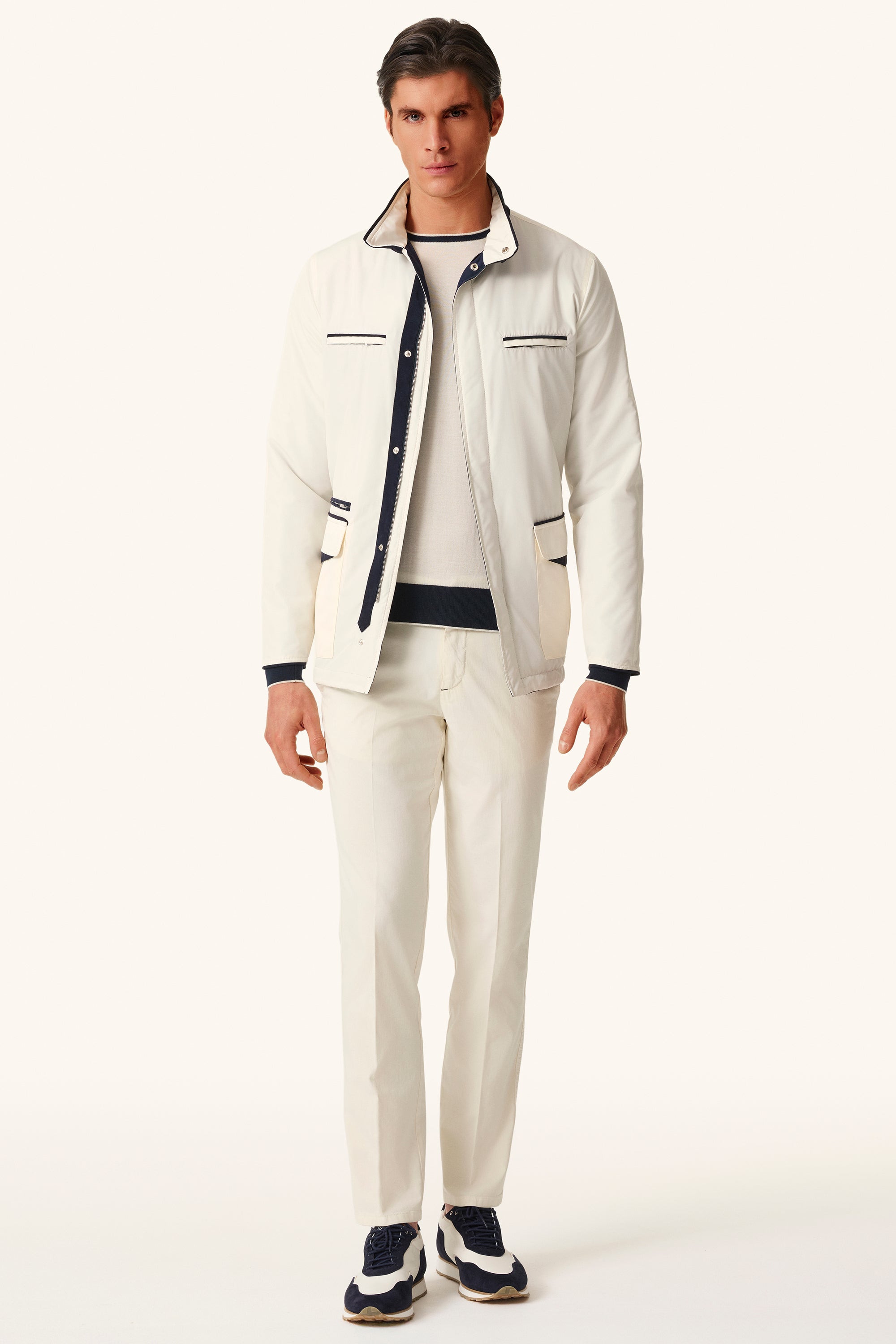 Parka réversible en silk nylon ultra-light TOM