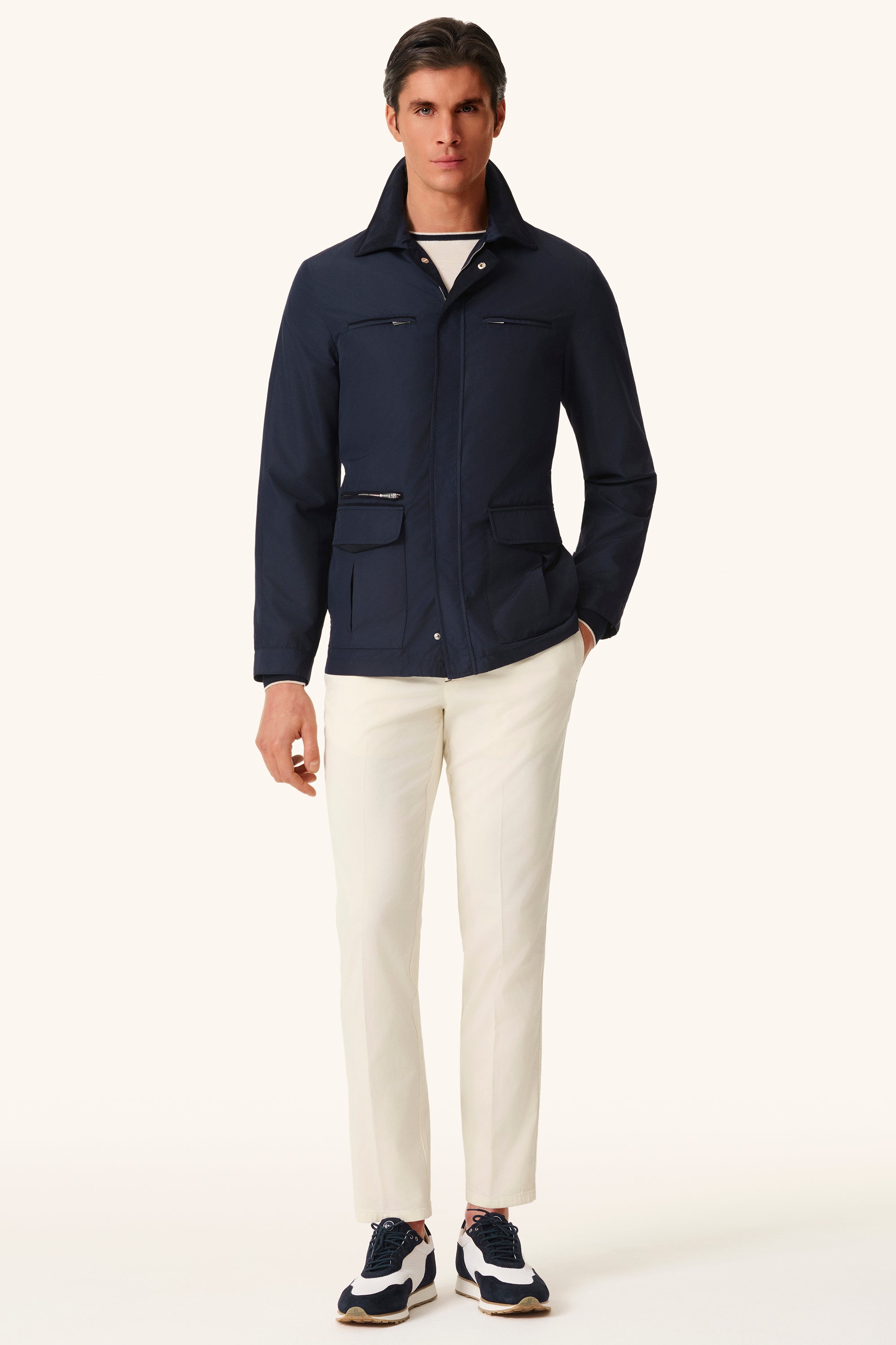 Parka en silk nylon ultra-light BOND