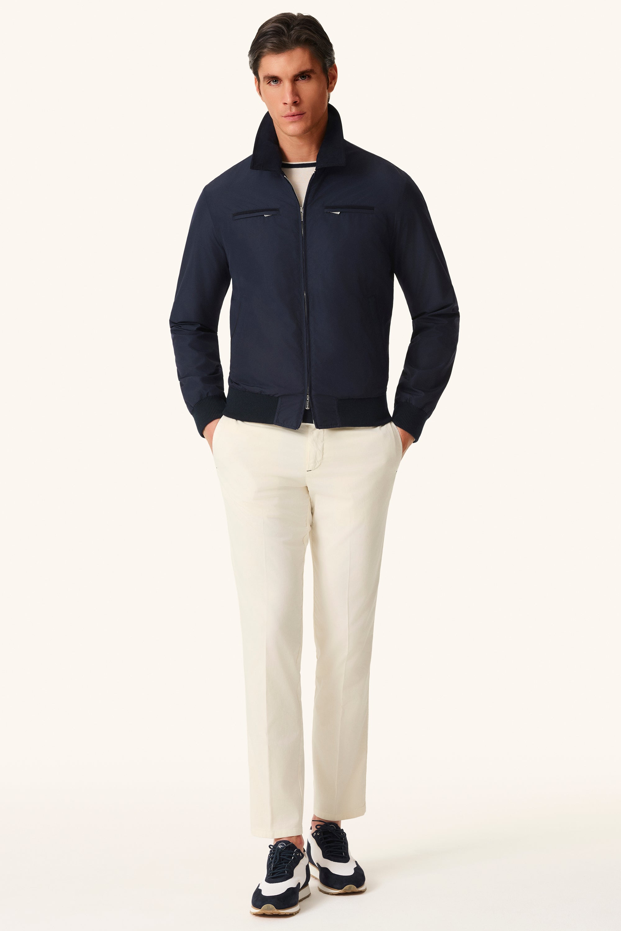 Blouson en silk nylon ultra-light BOND