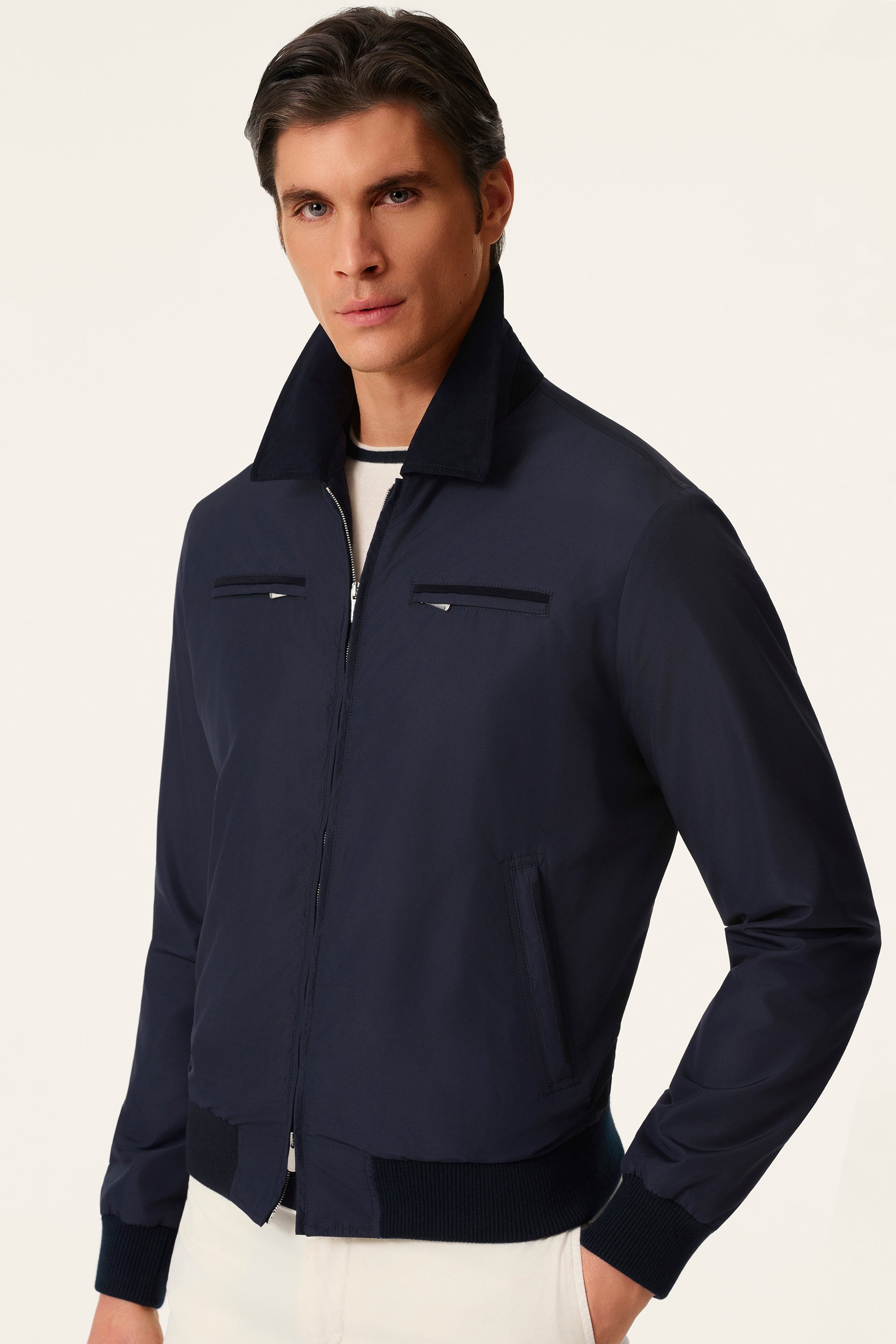 Blouson en silk nylon ultra-light BOND