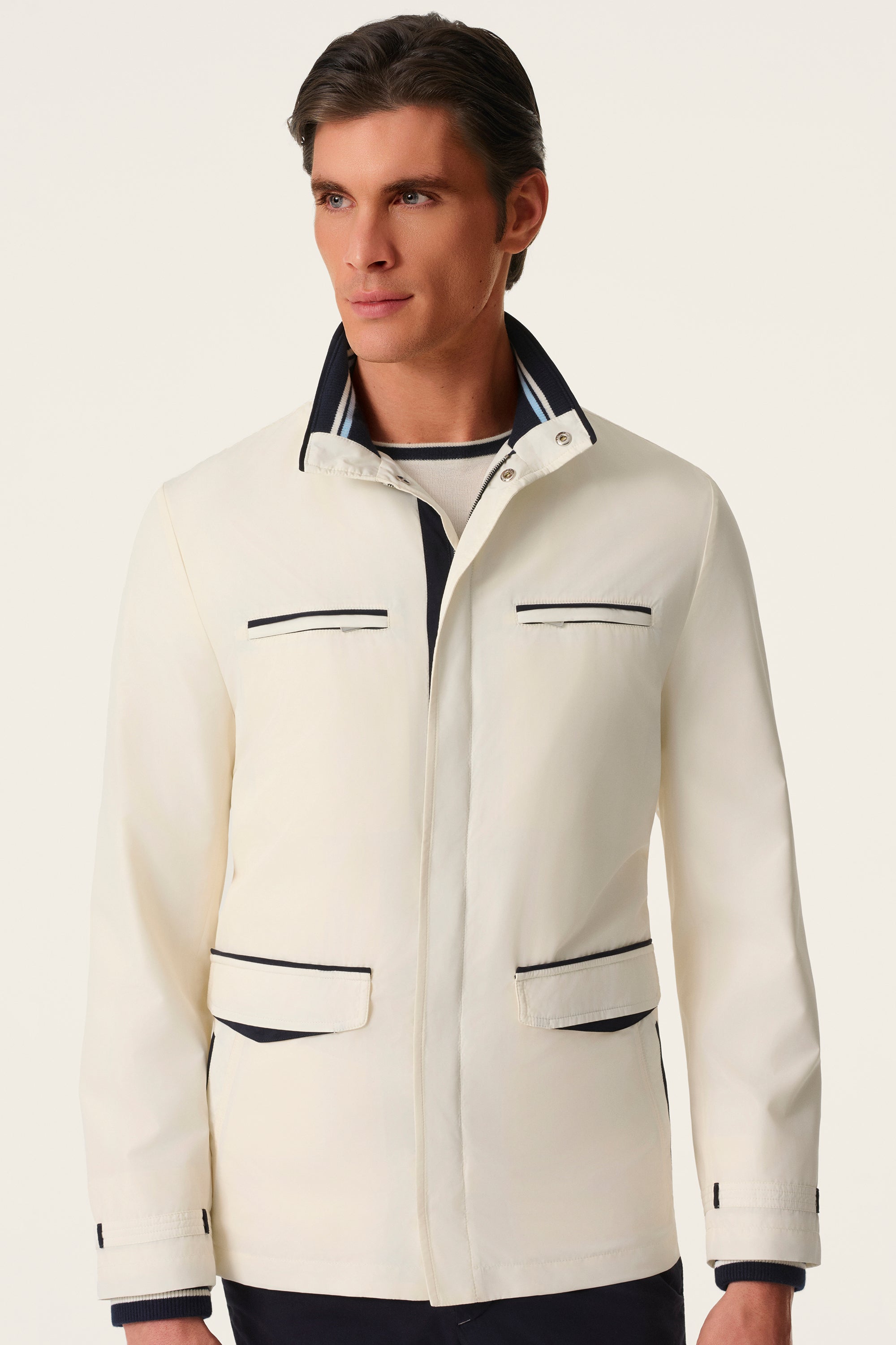 AUSTIN RACING Ultra-light silk nylon parka