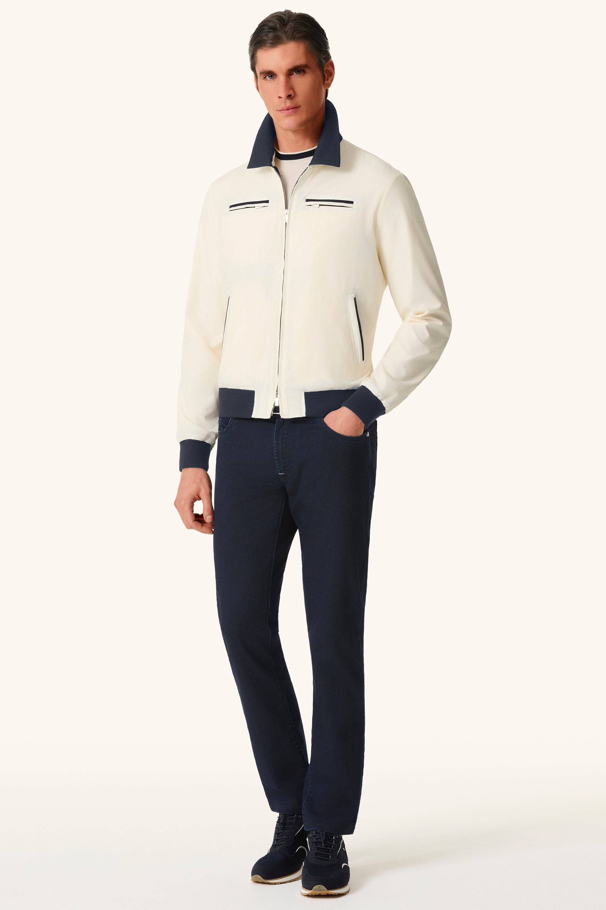 Blouson en silk nylon ultra-light BOND