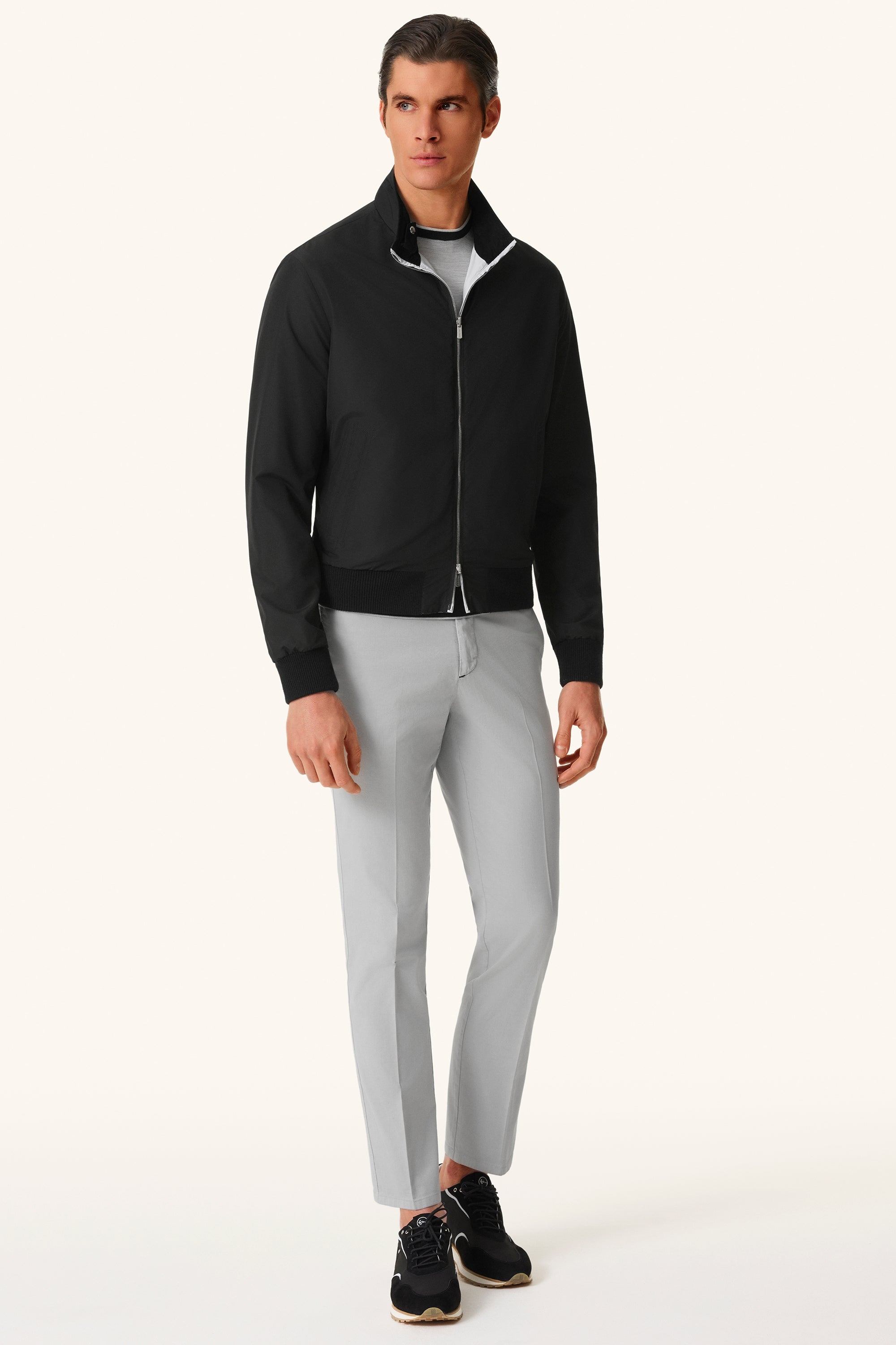 Blouson réversible en silk nylon ultra-light CONFORT