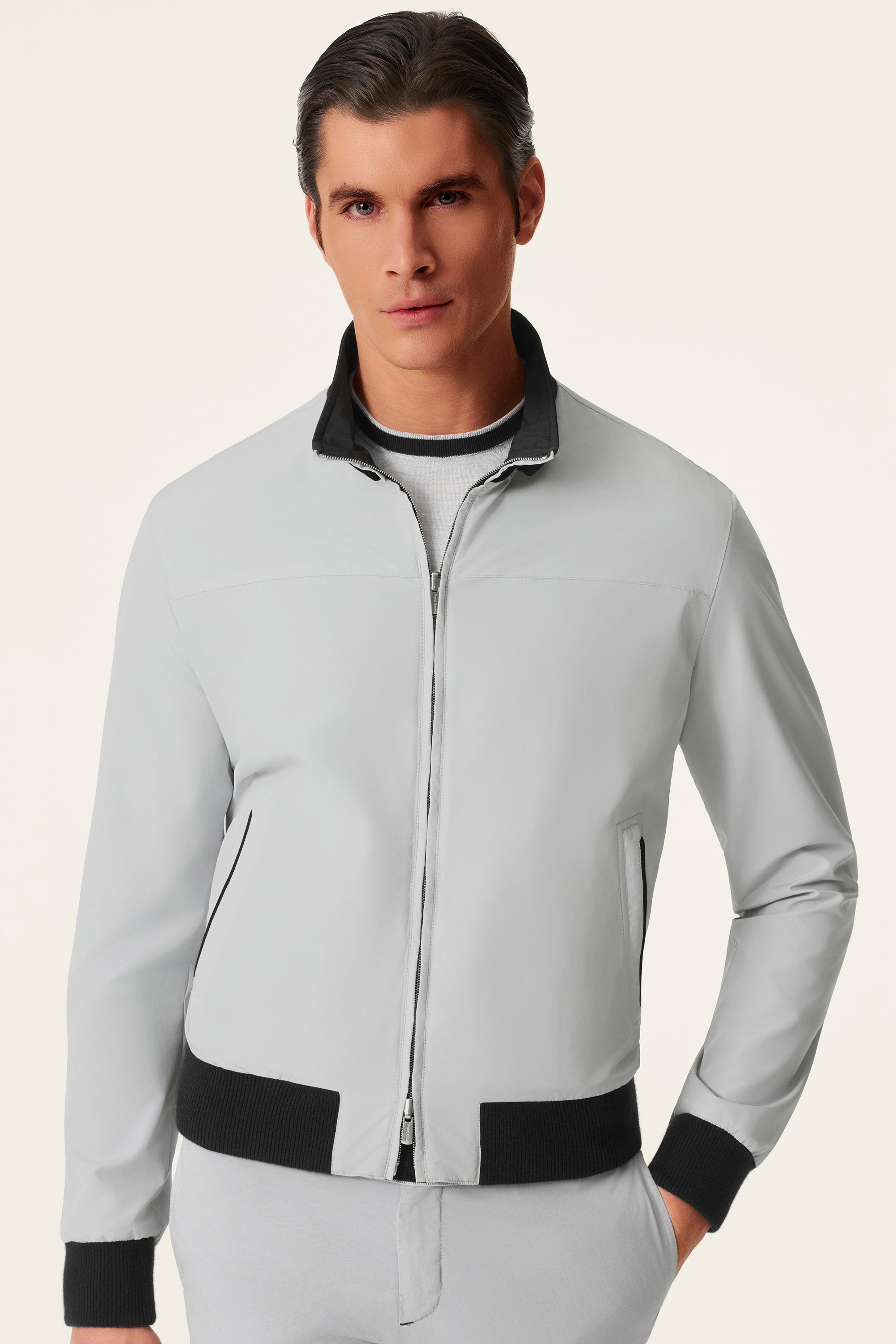 Blouson réversible en silk nylon ultra-light CONFORT