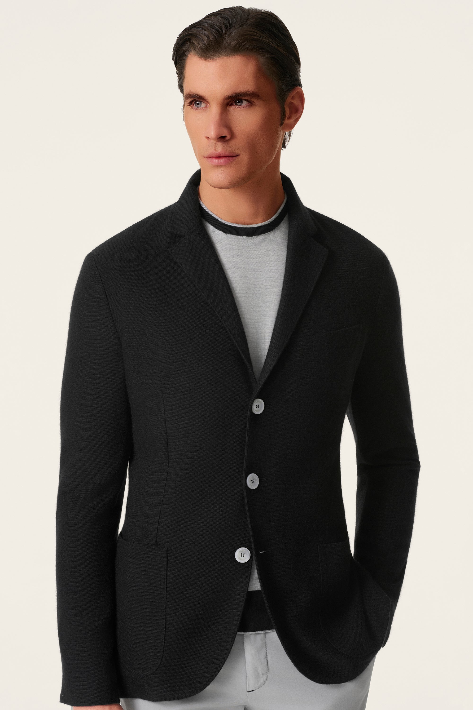 Veste en ultimum cachemire et soie