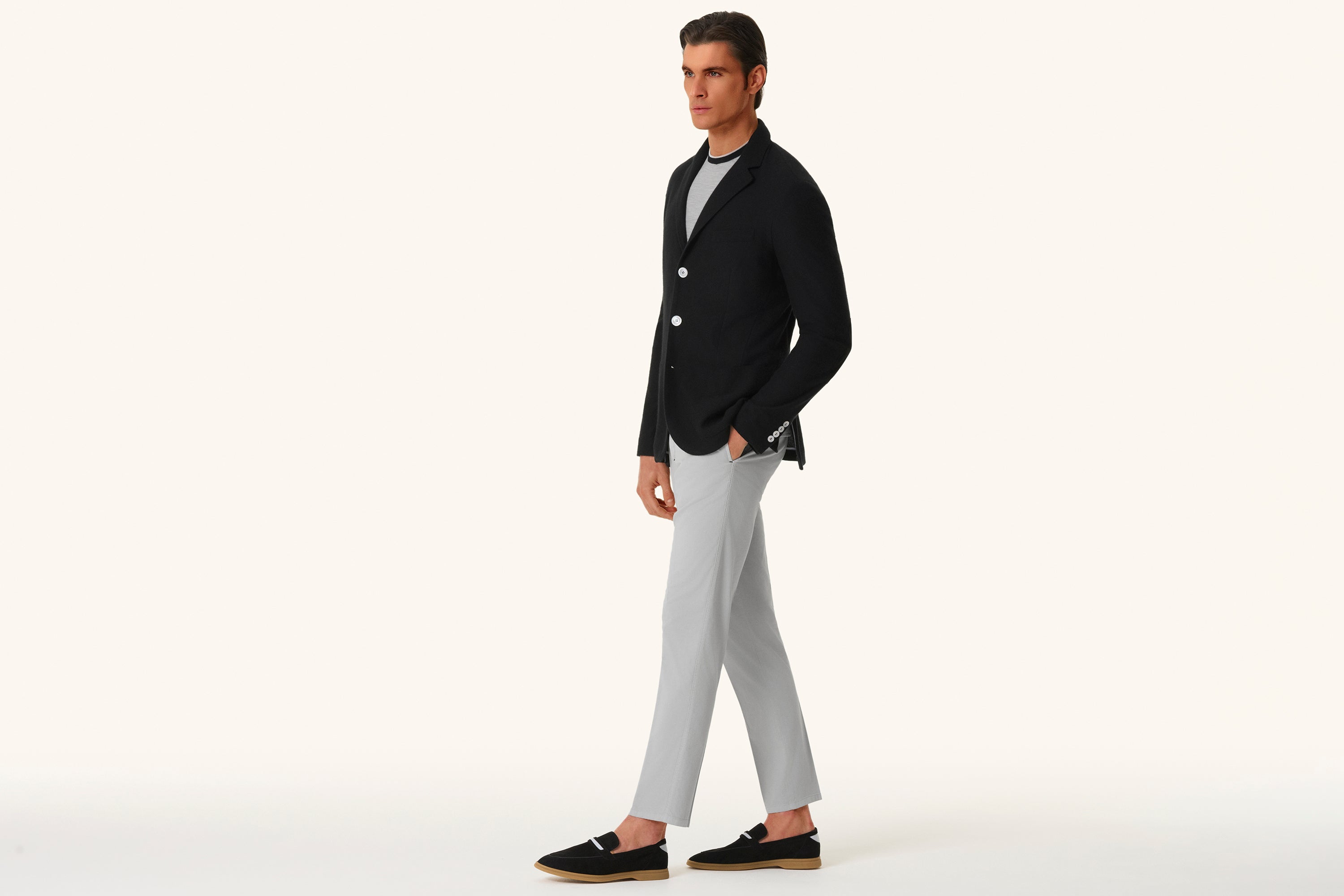 Veste en ultimum cachemire et soie