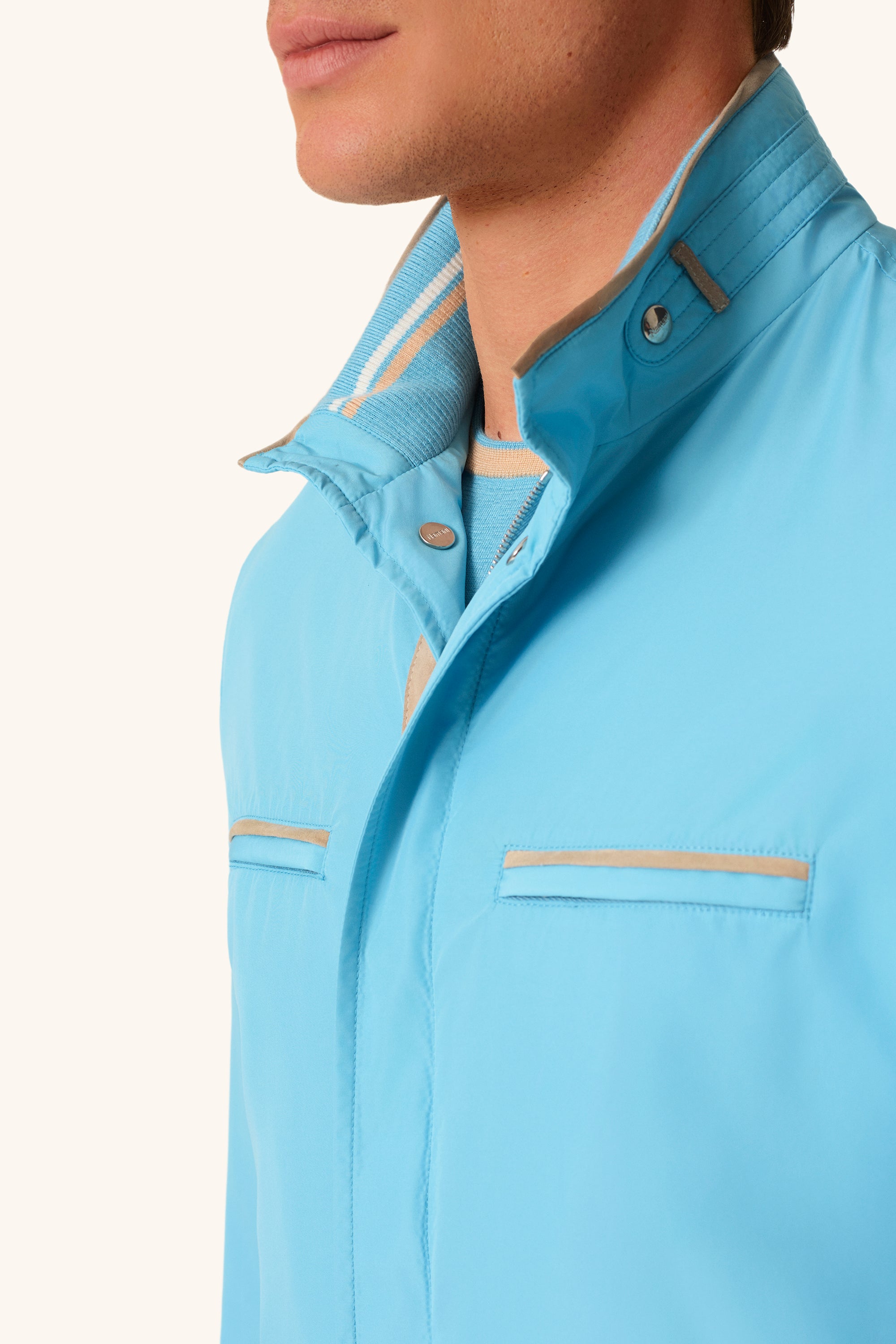 AUSTIN RACING Ultra-light silk nylon parka