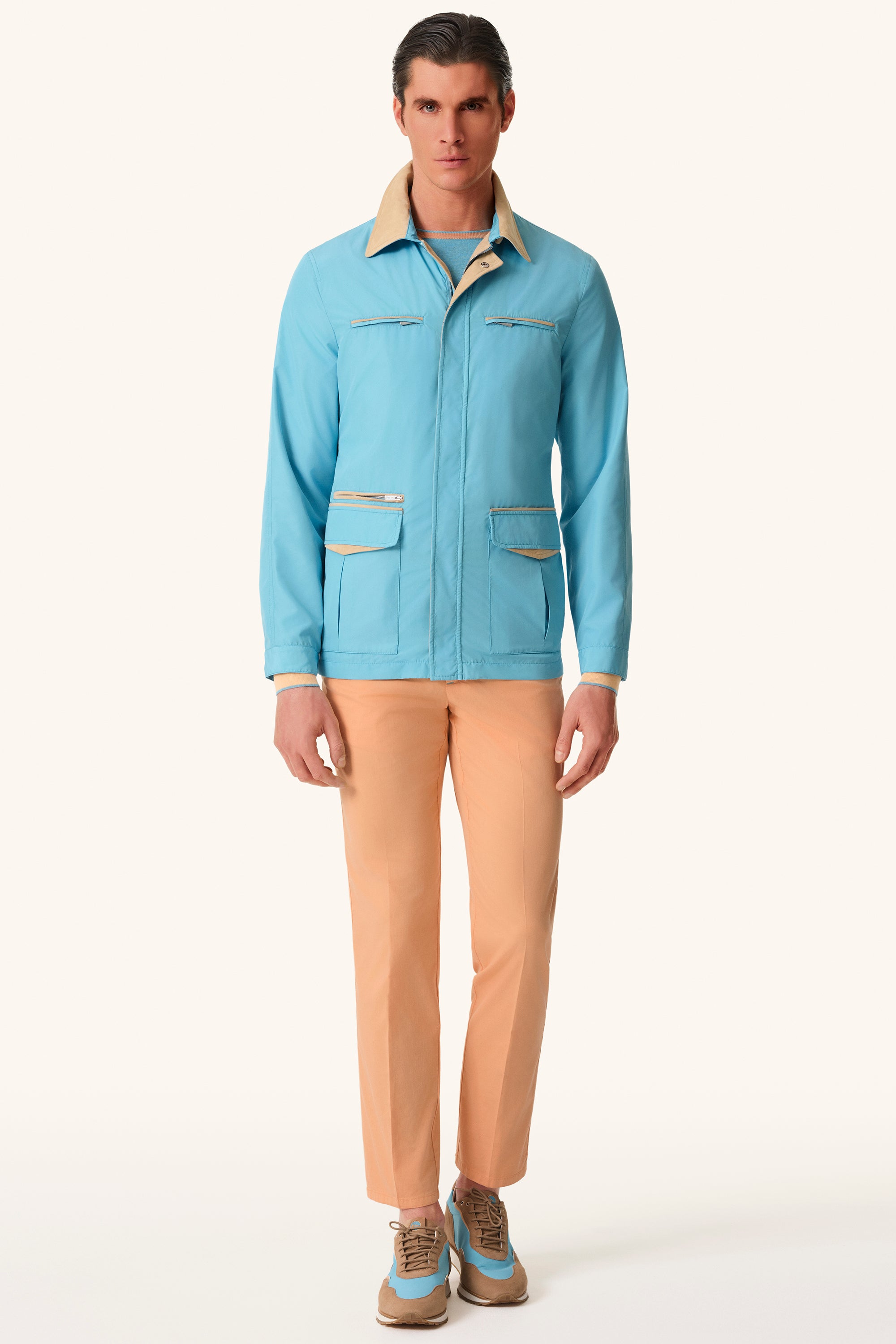 Parka en silk nylon ultra-light BOND