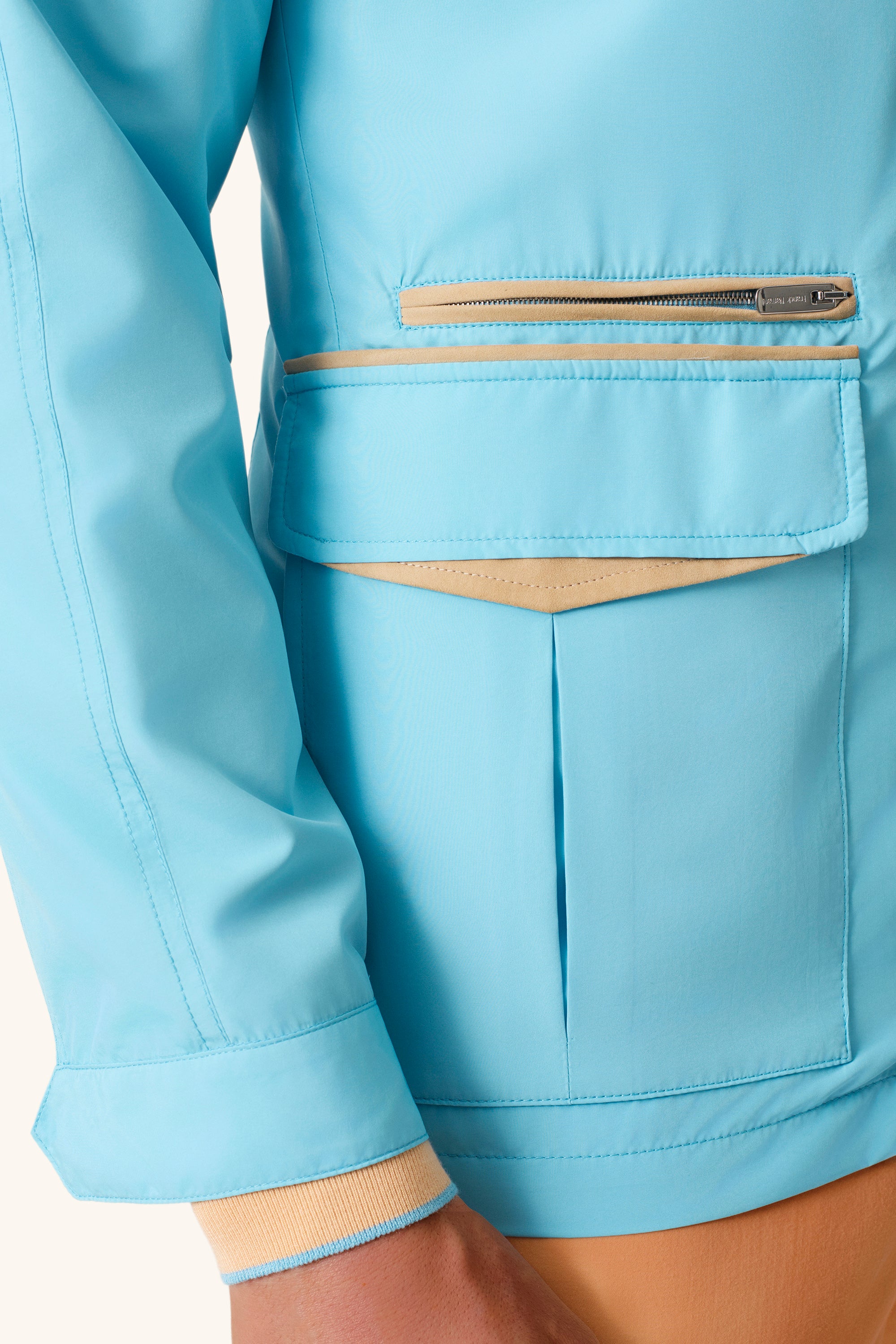 Parka en silk nylon ultra-light BOND