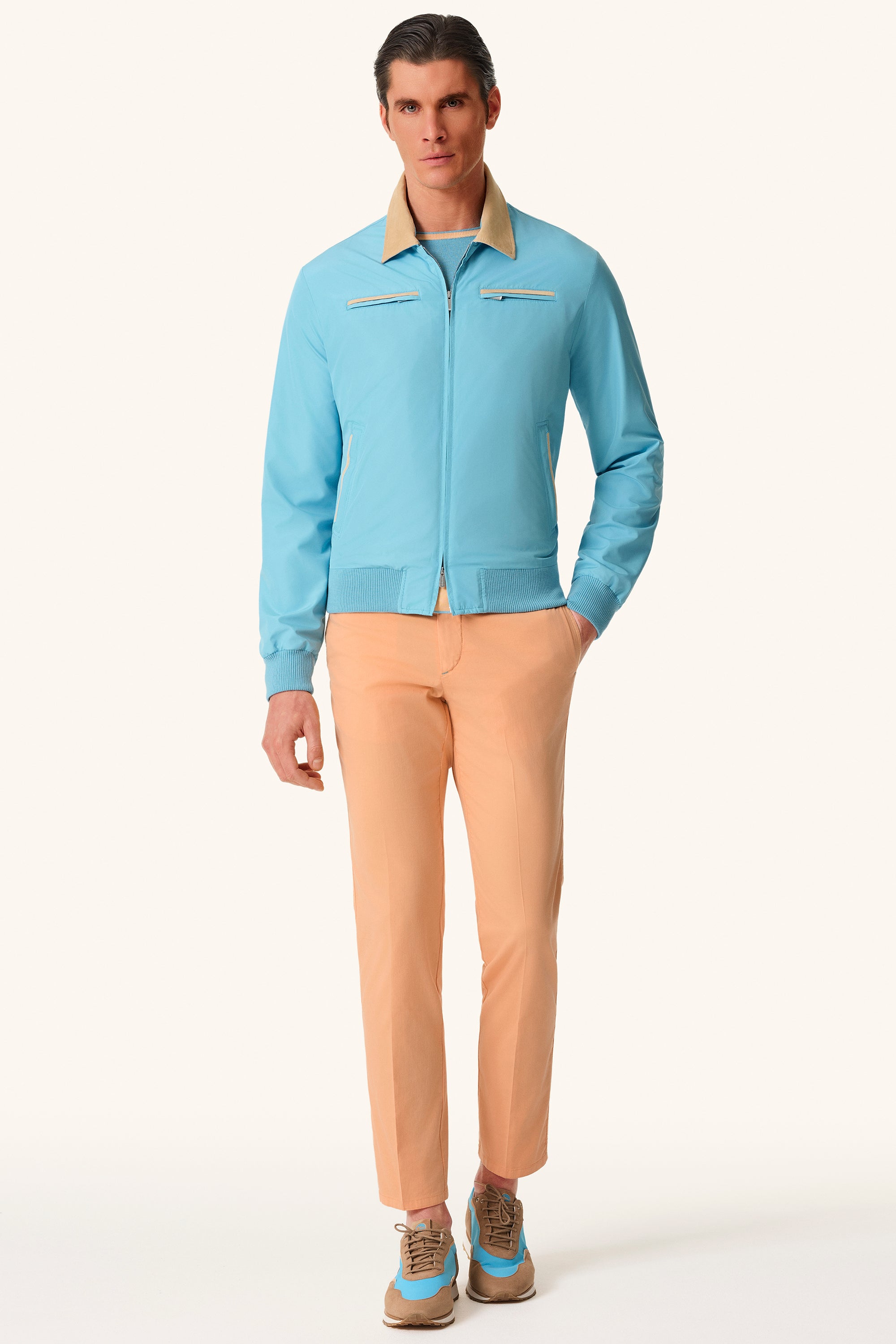 Blouson en silk nylon ultra-light BOND