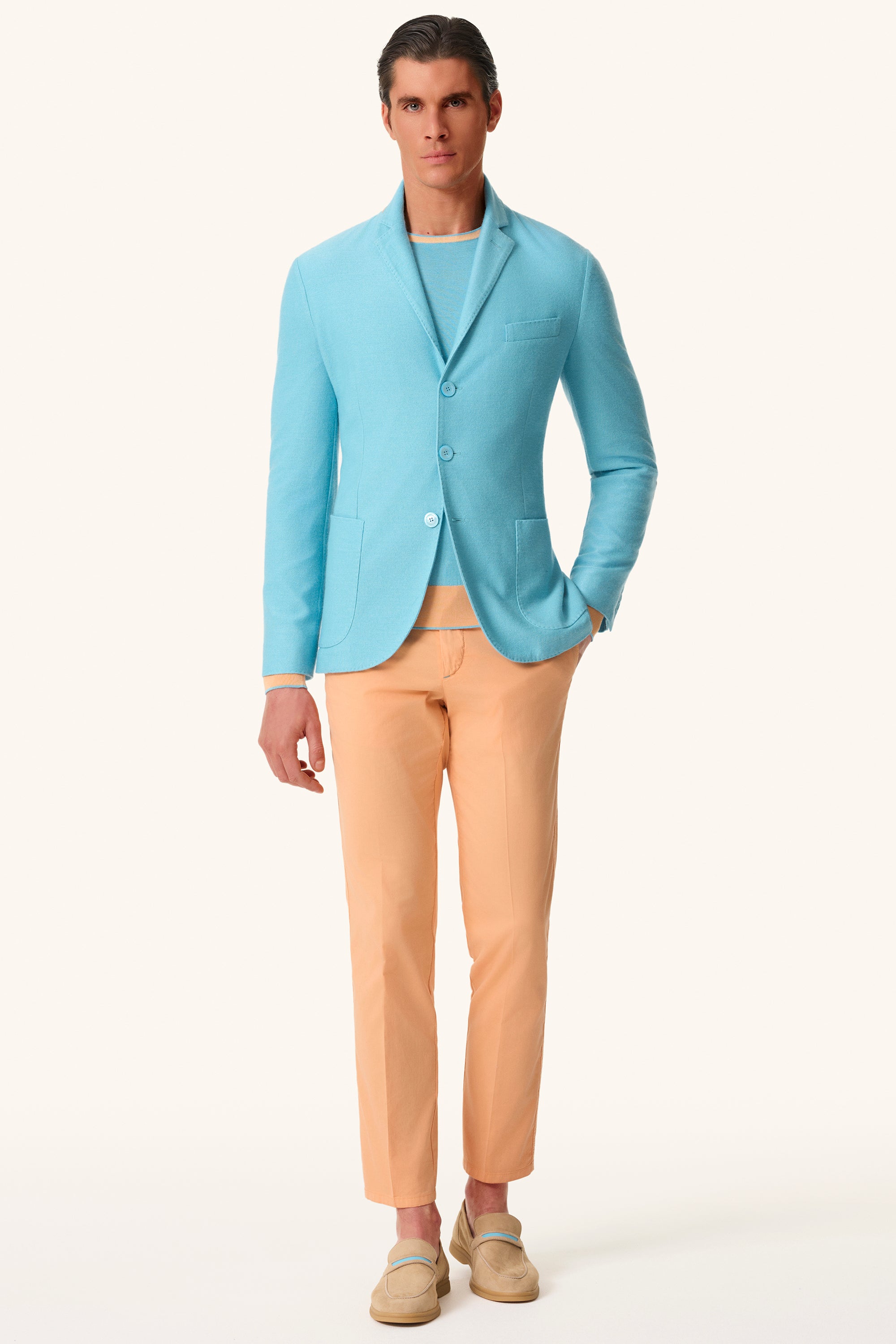 Veste en ultimum cachemire et soie