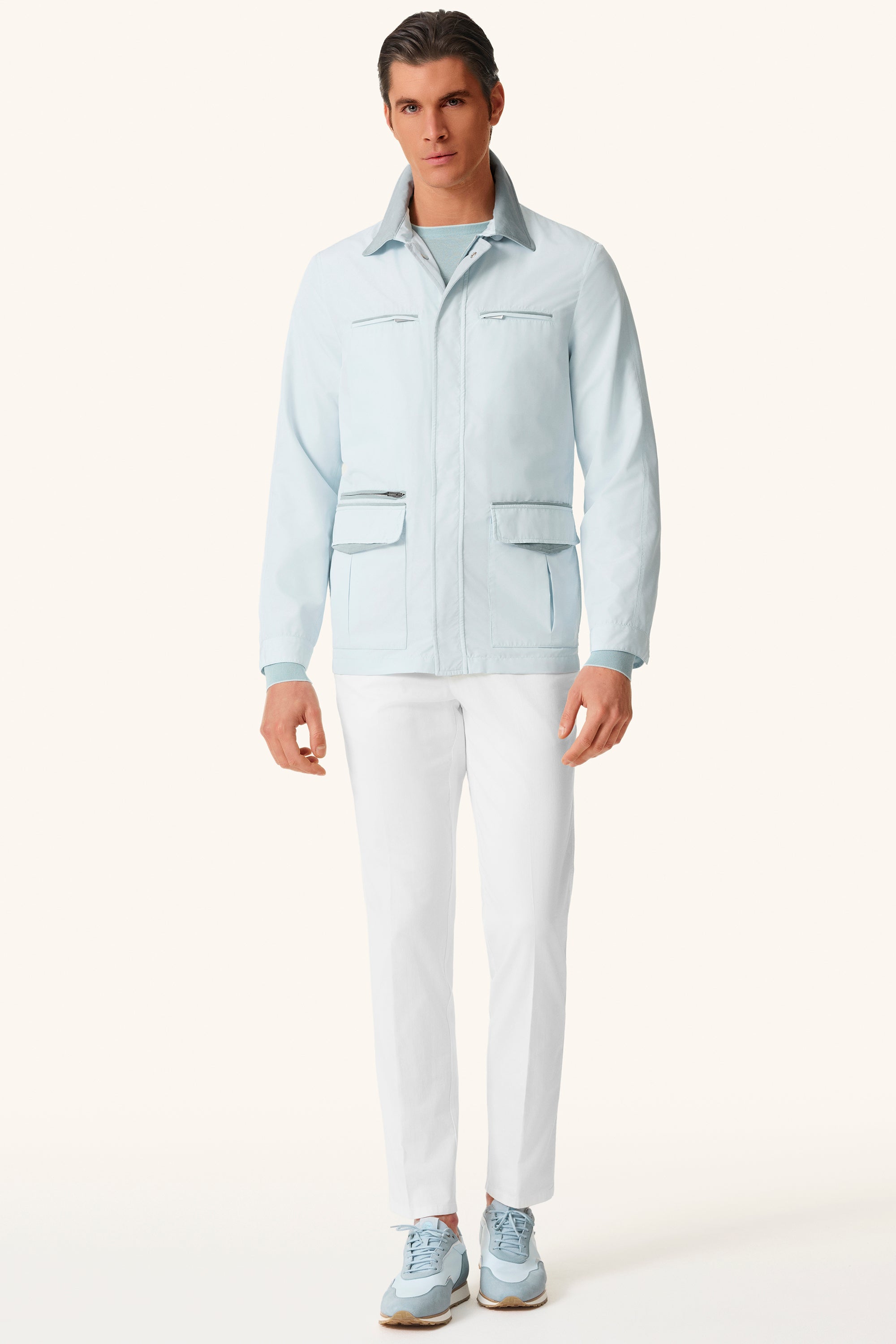 Parka en silk nylon ultra-light BOND