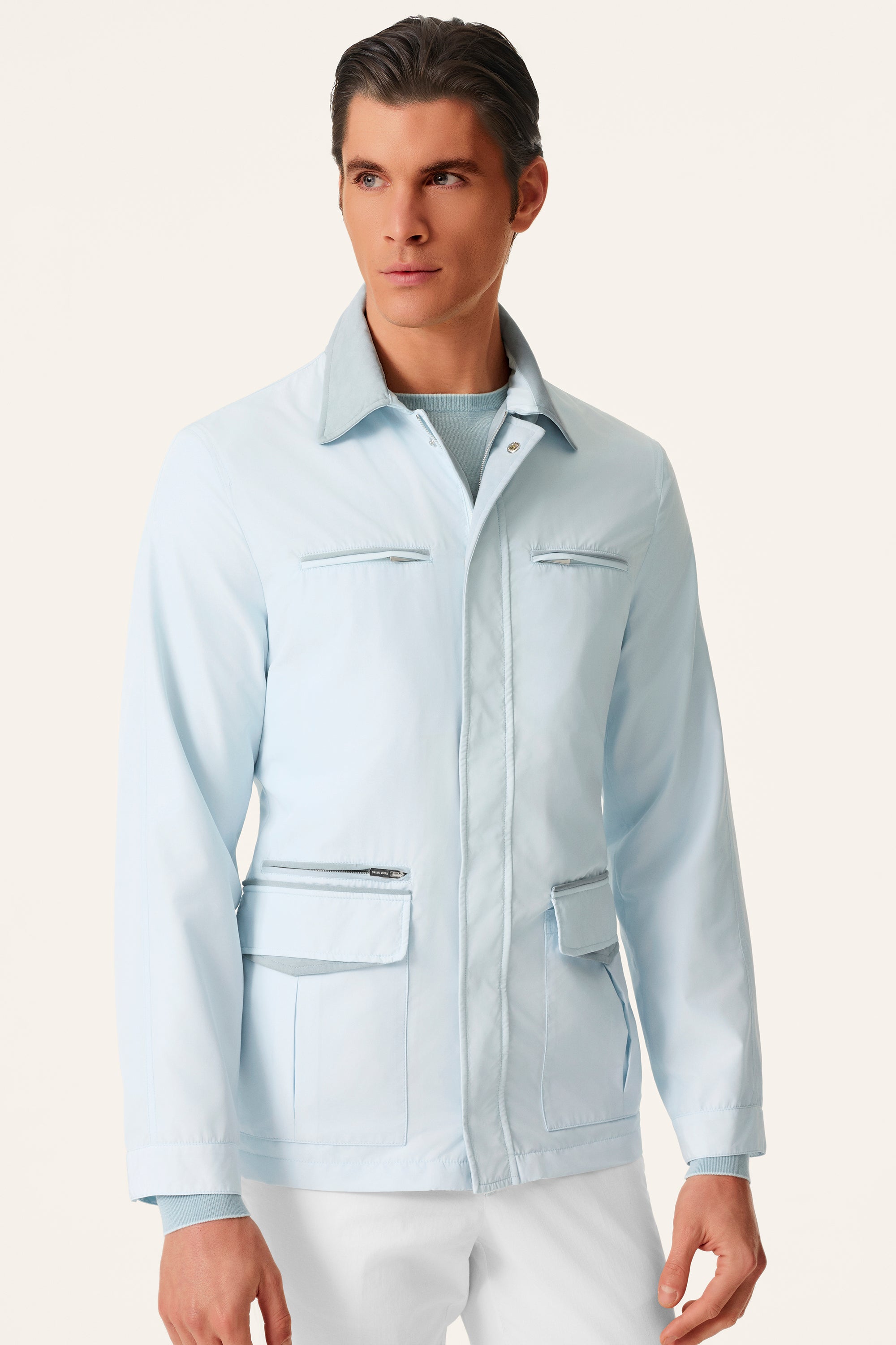 Parka en silk nylon ultra-light BOND