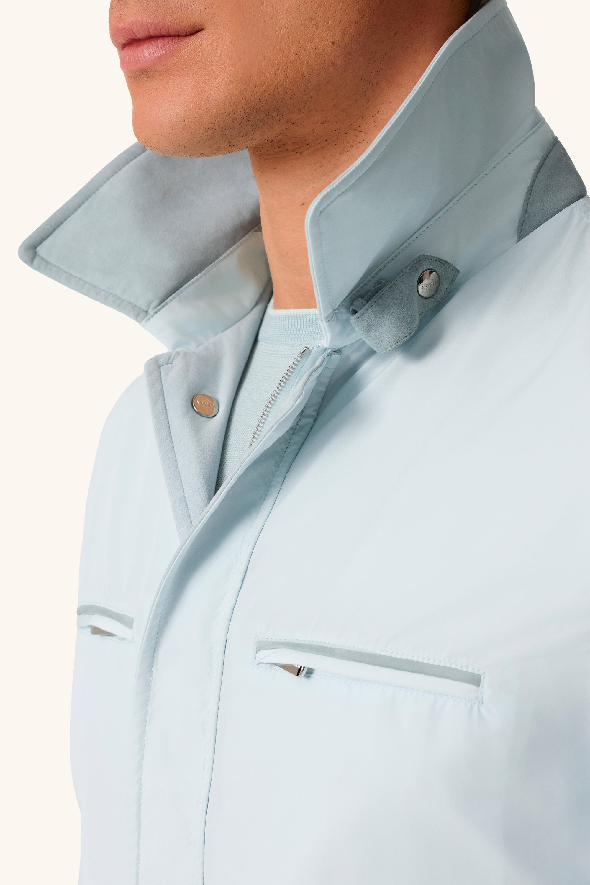 Parka en silk nylon ultra-light BOND