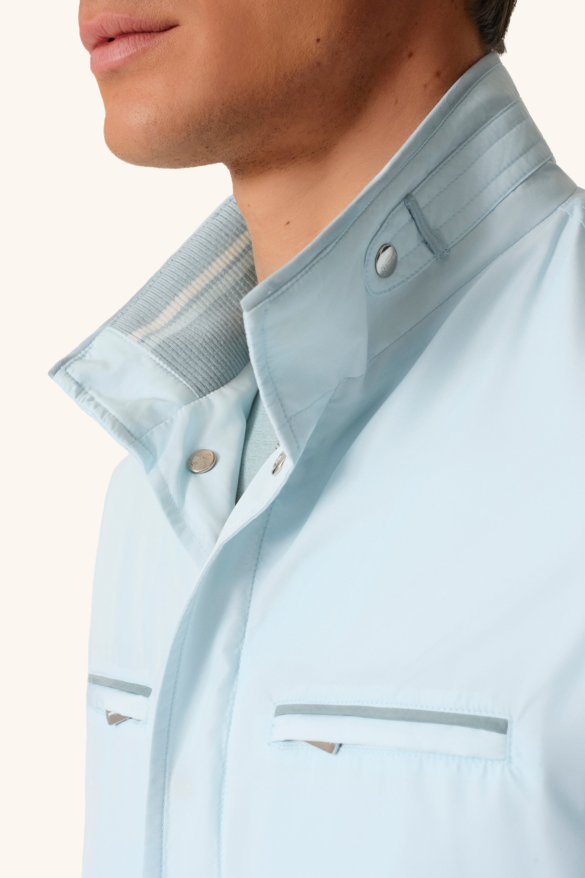 AUSTIN RACING Ultra-light silk nylon parka