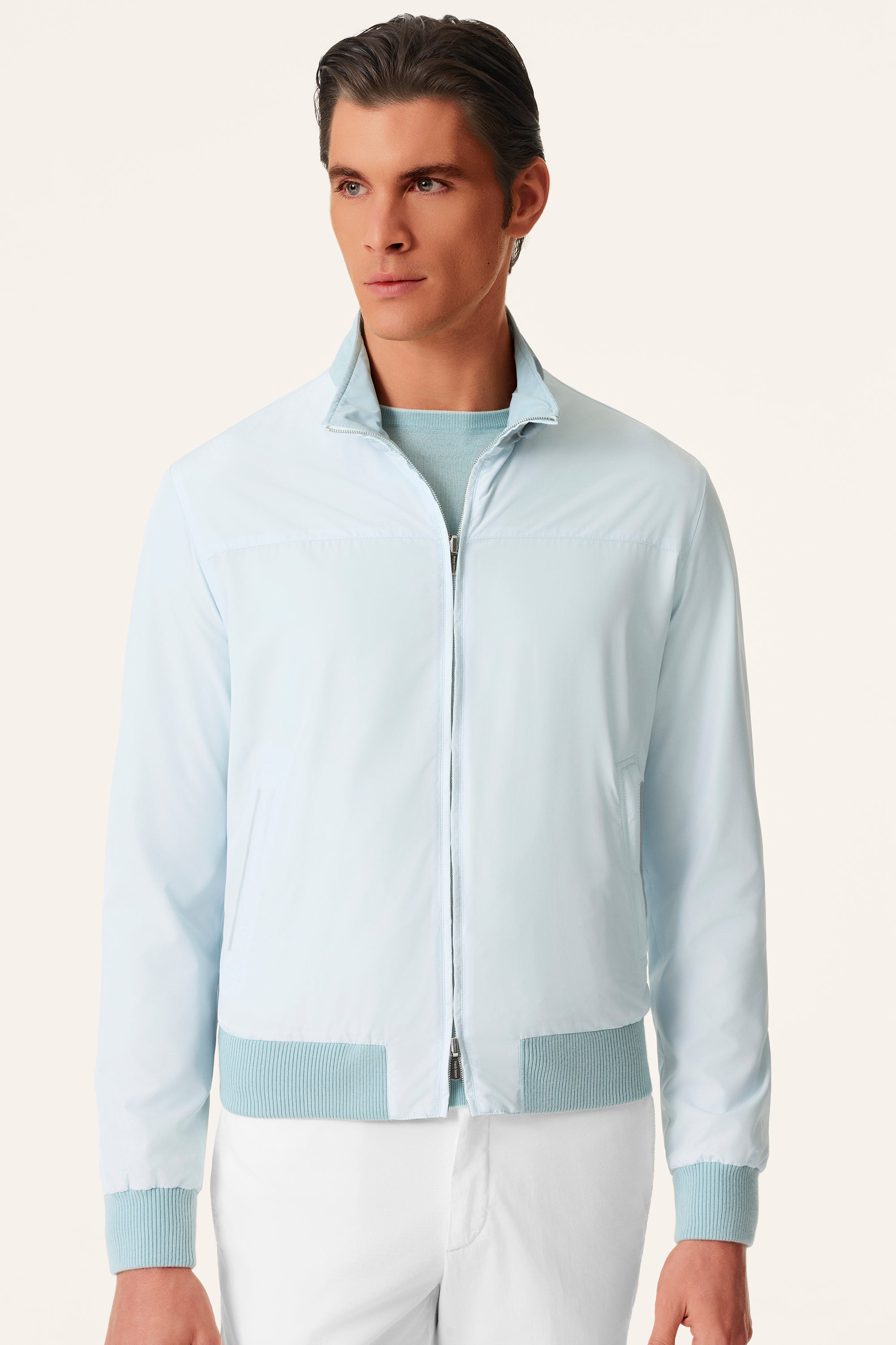 Blouson réversible en silk nylon ultra-light CONFORT