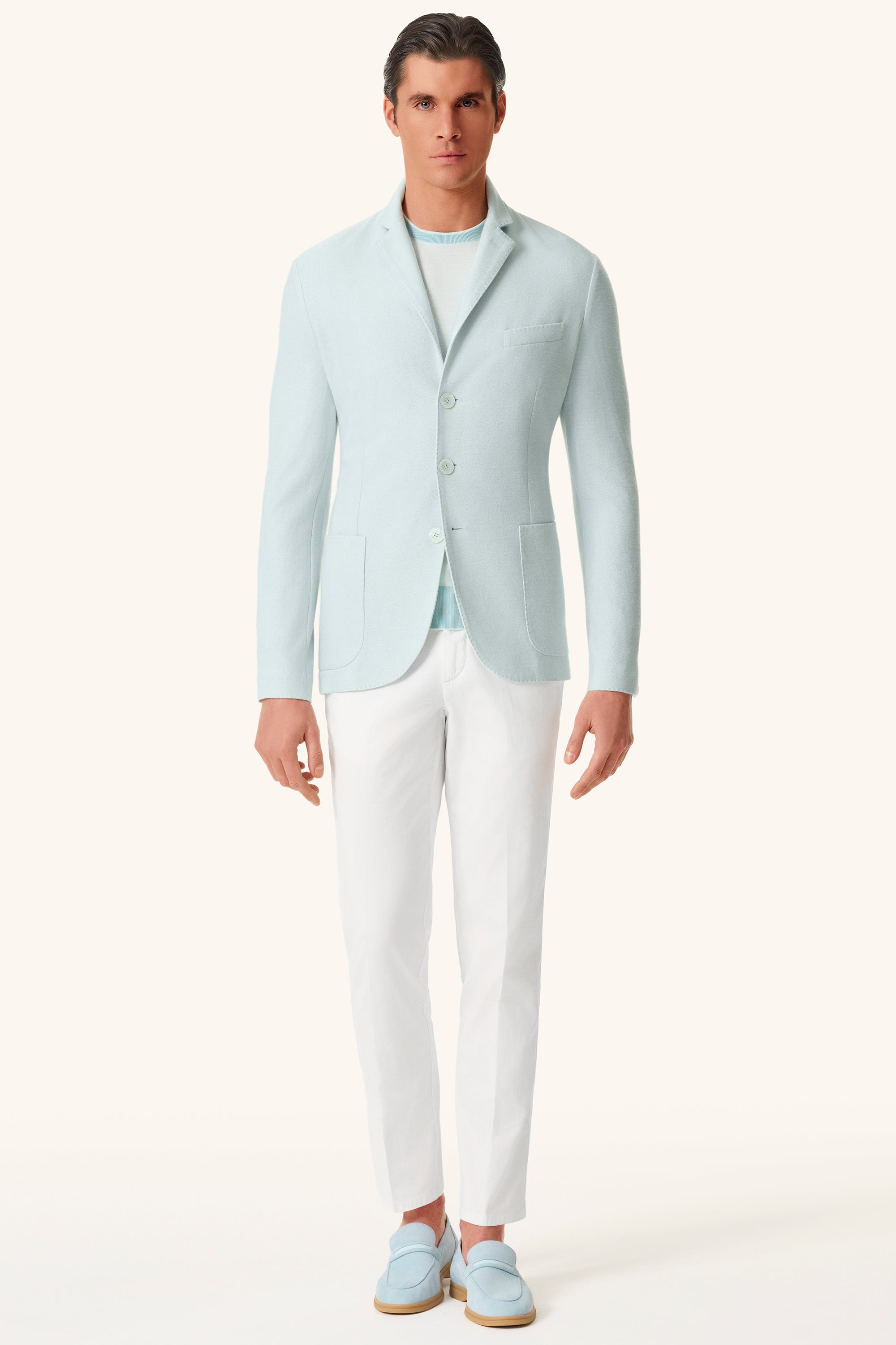 Veste en ultimum cachemire et soie