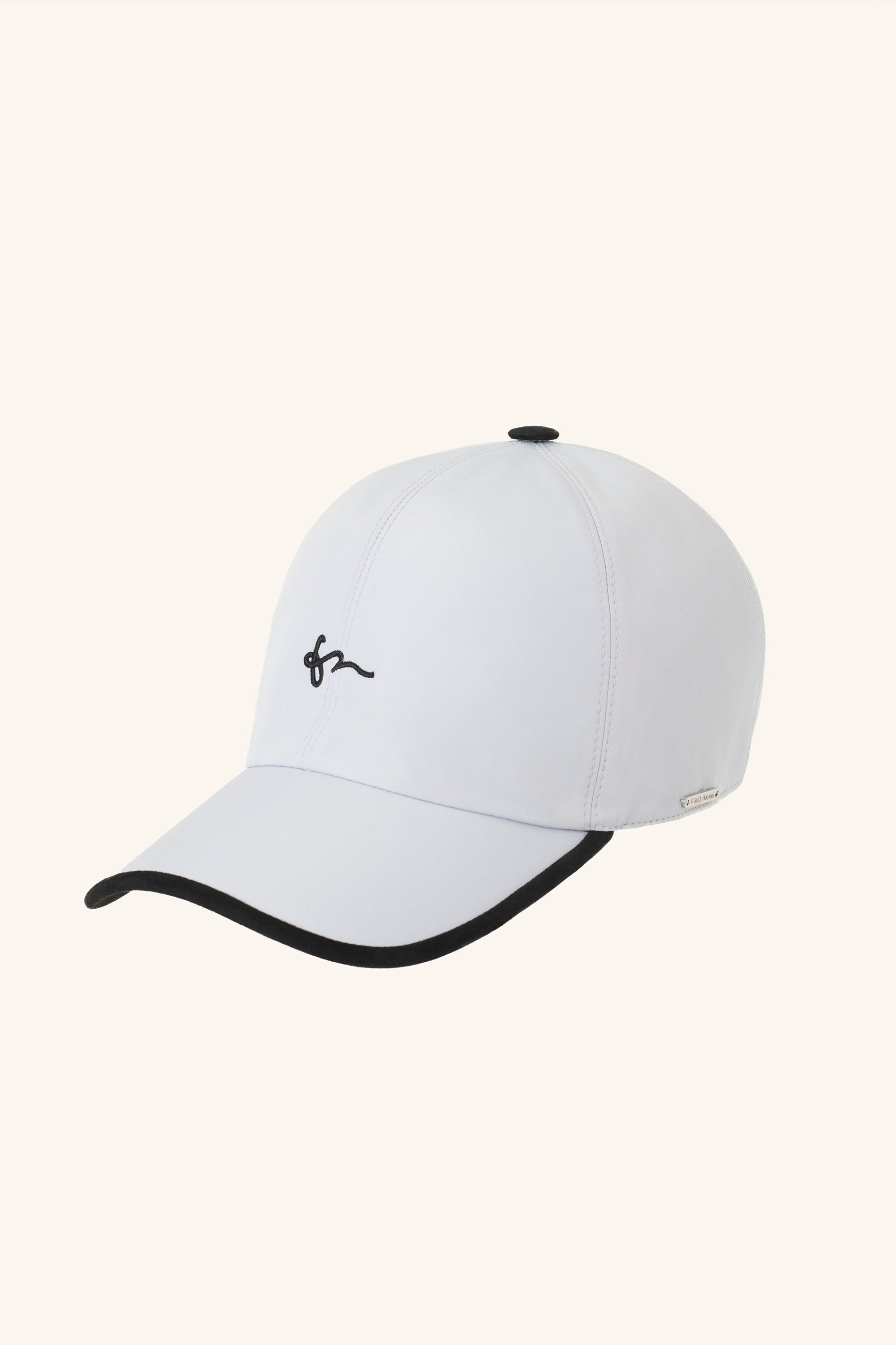 Casquette en silk nylon ultra-light et suède BASEBALL