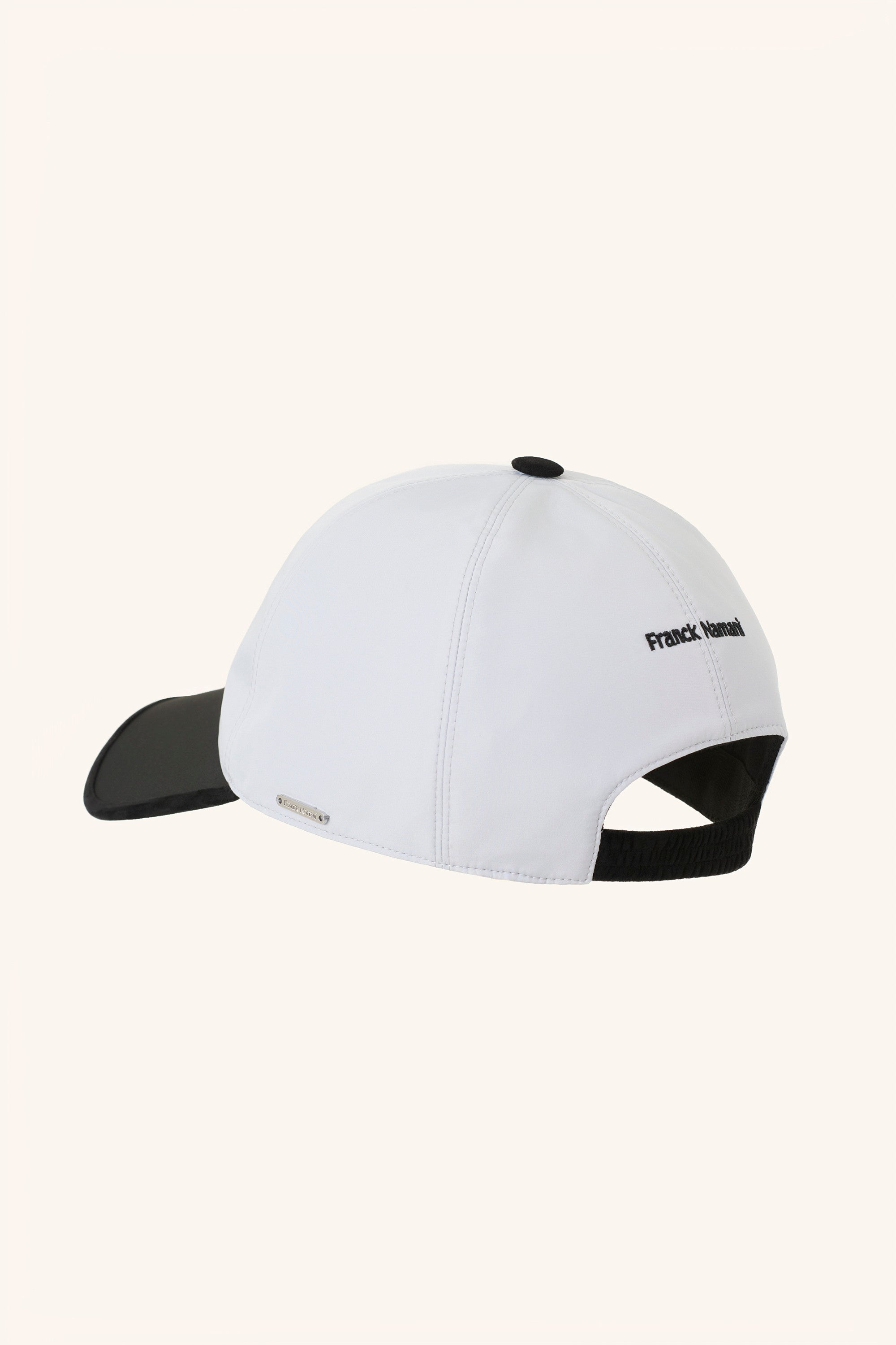 Casquette bicolore en silk nylon ultra-light et suède BASEBALL