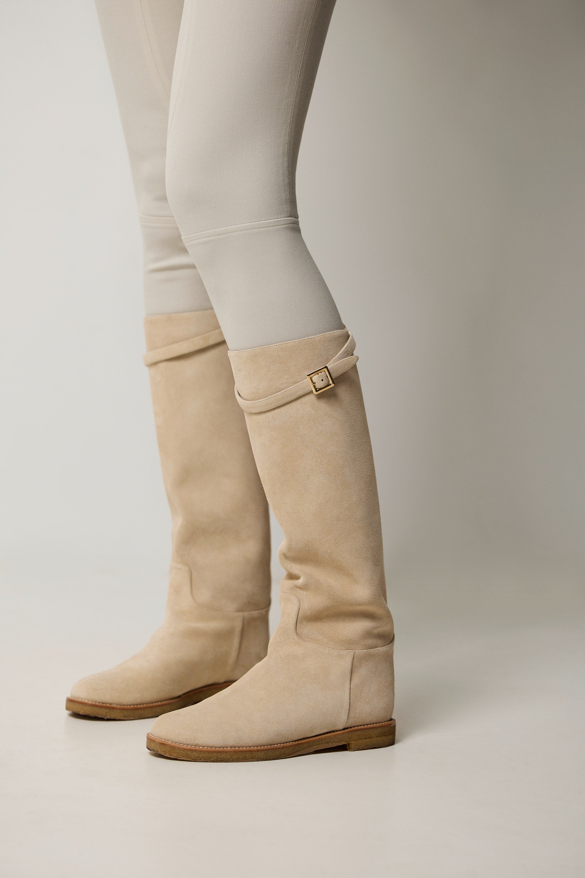 Bottes Cavalières en suède