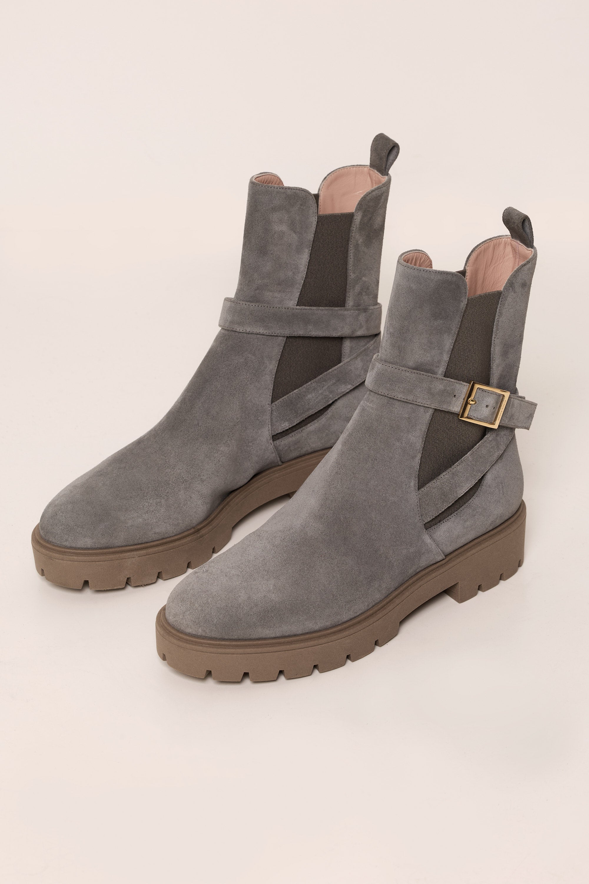 Boots en suède