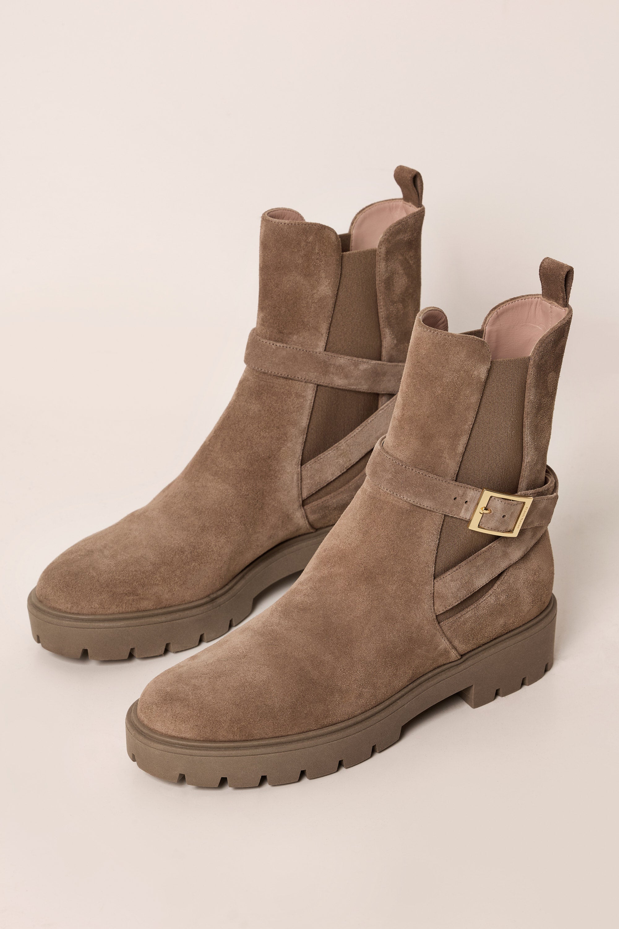 Boots en suède