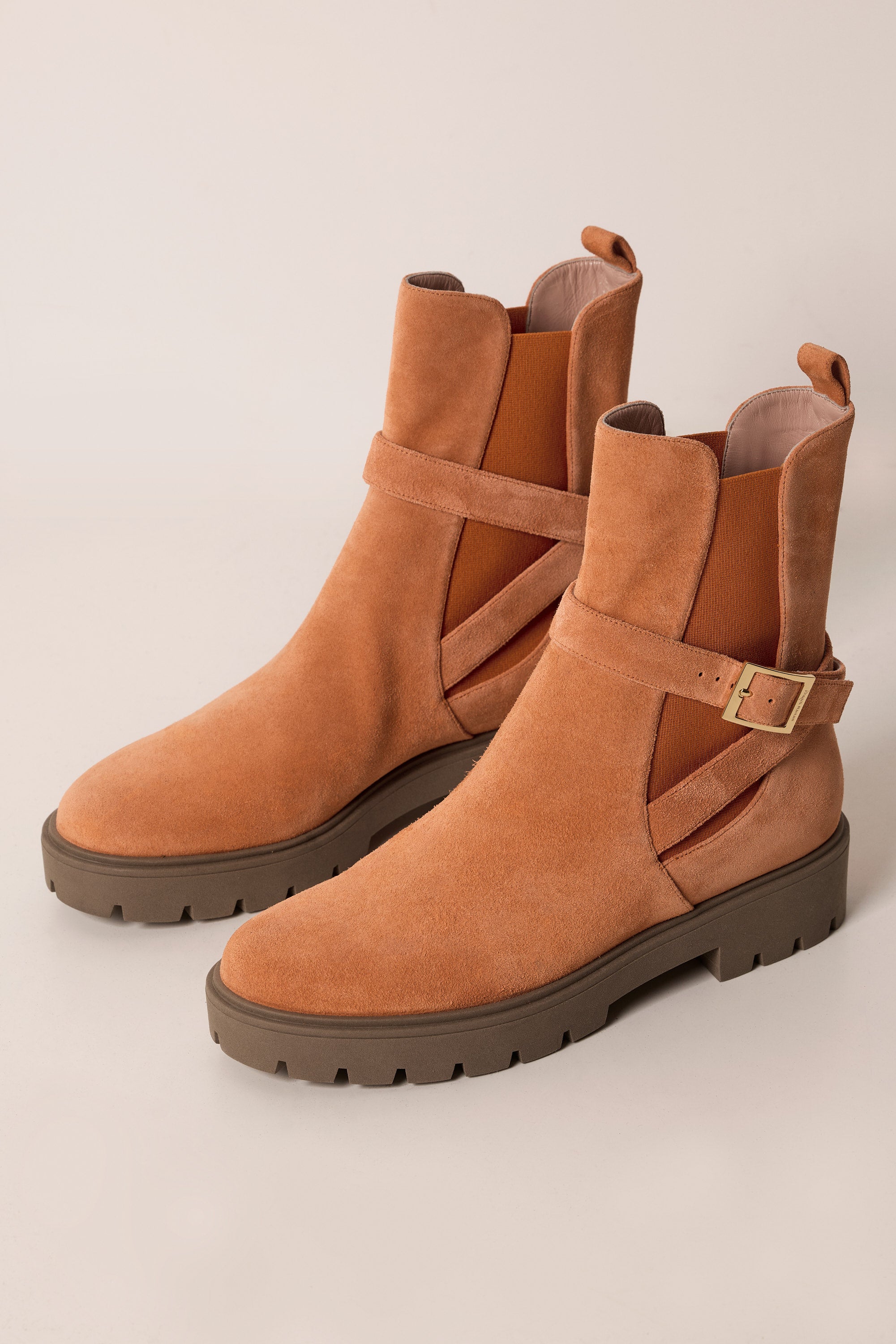 Boots en suède
