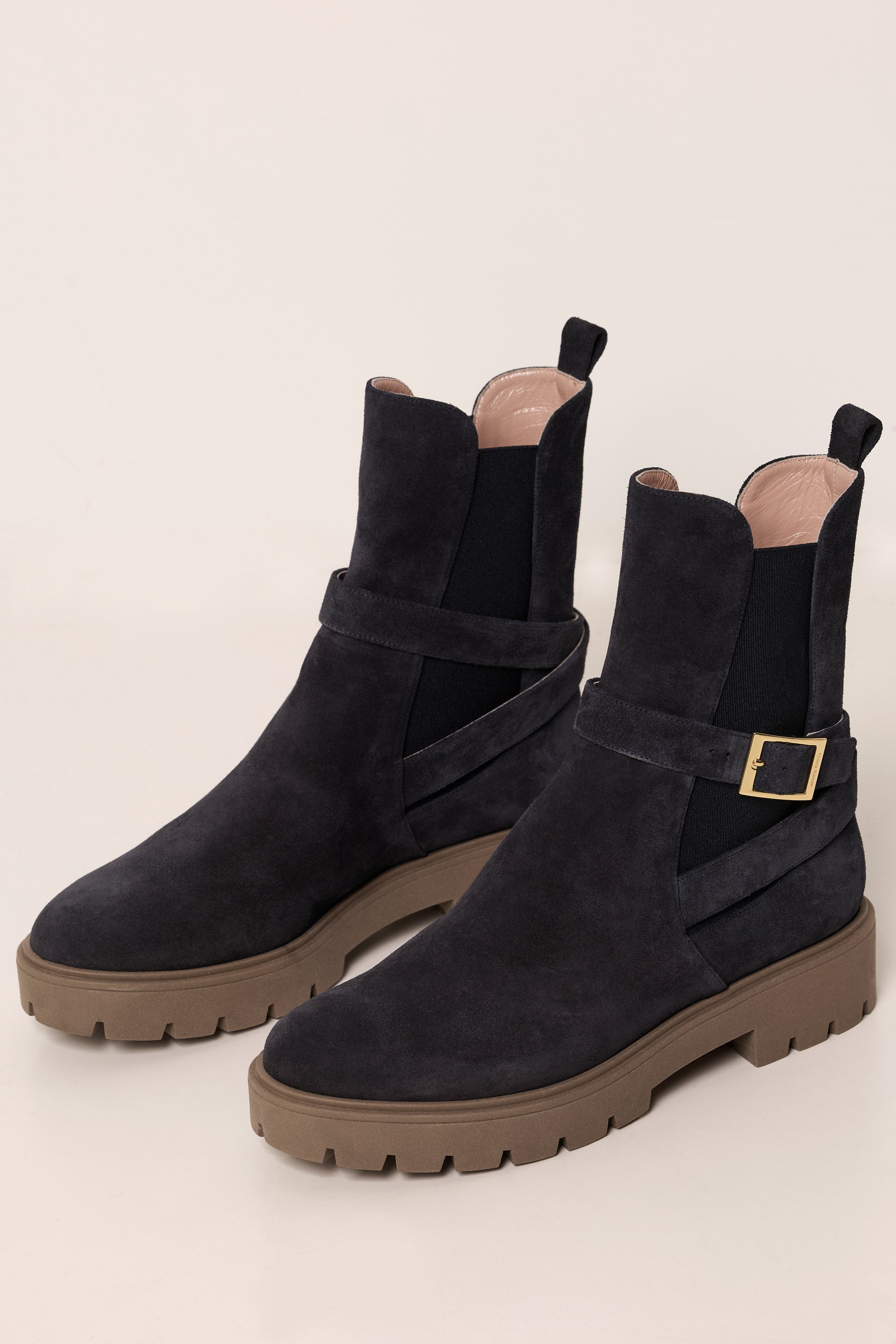 Boots en suède
